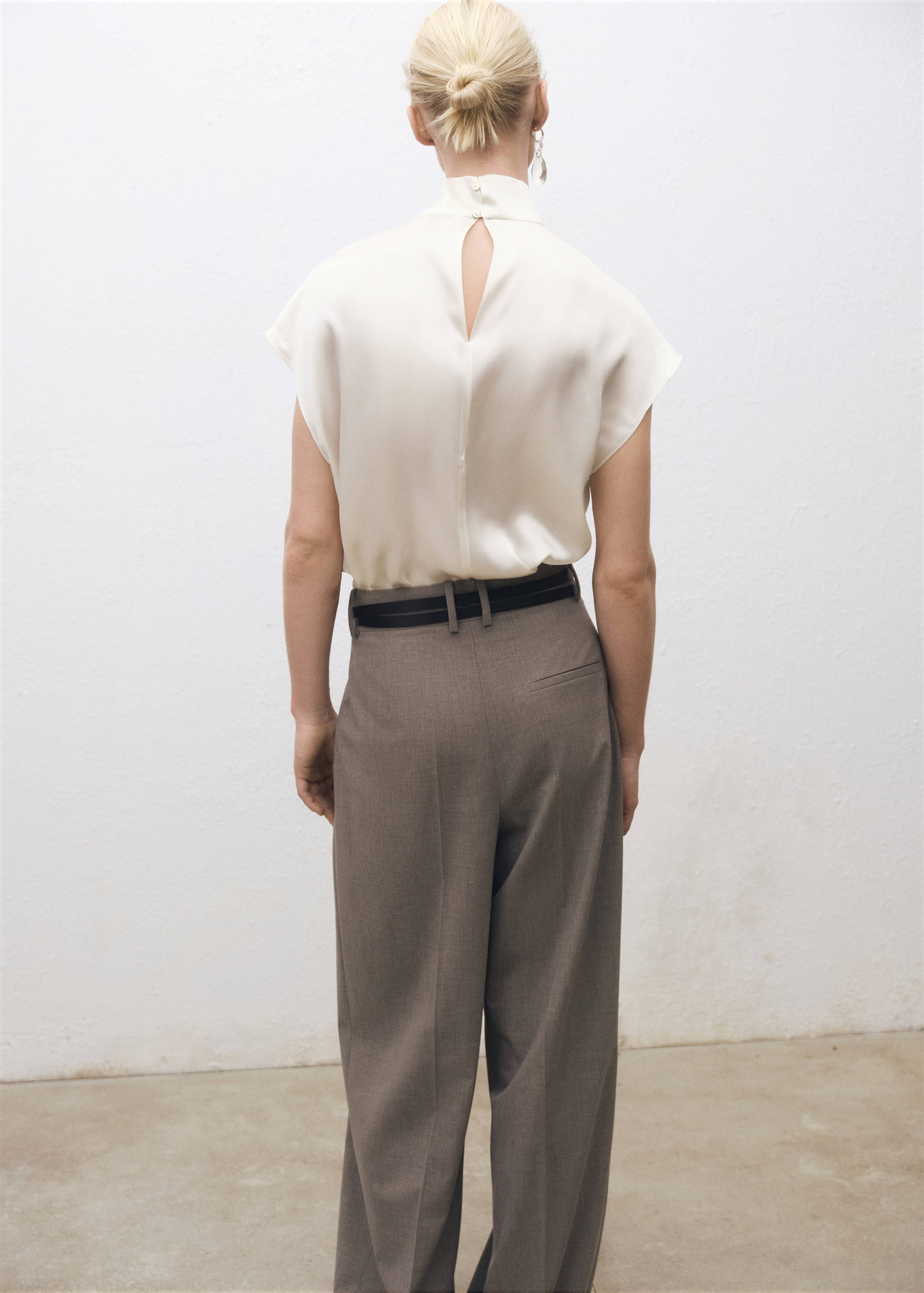 Brusa seda coll alt - Revers de l'article