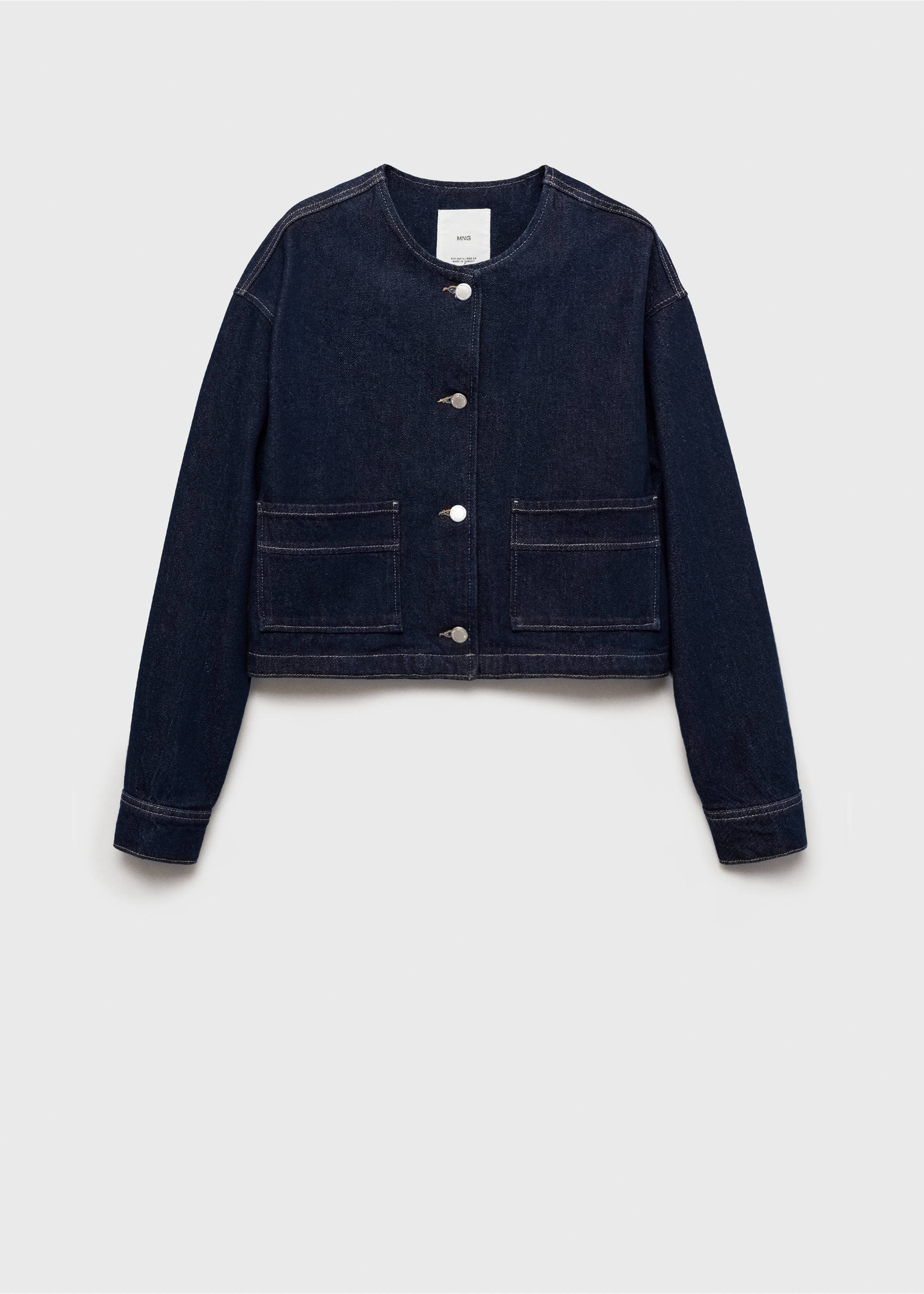 Jaqueta texana rinse wash - Article sense model, Blau. Ref: 87074082-00.