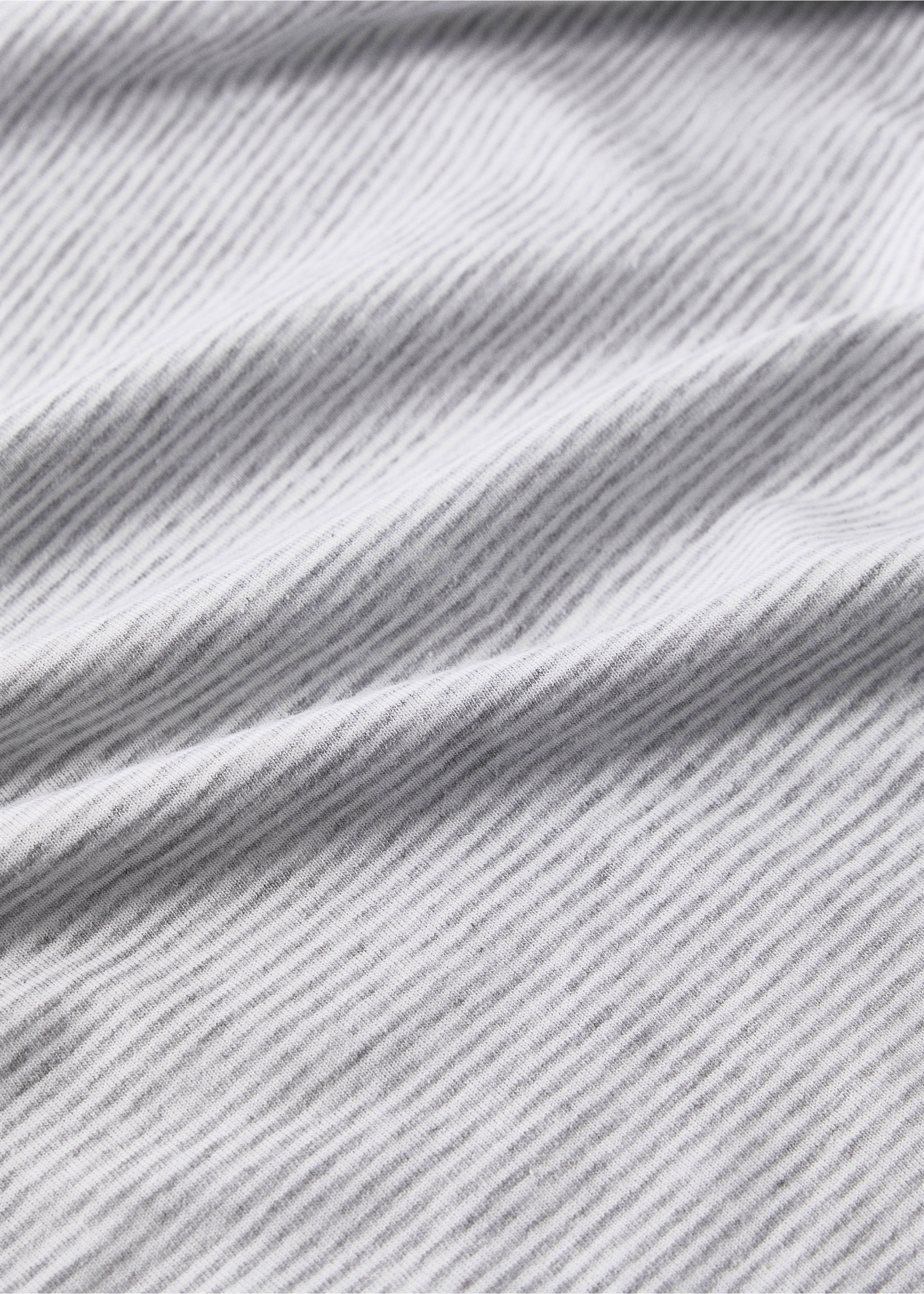 Close-up of a striped grey and white fabric texture., Grey. Ref: 87074084-00.