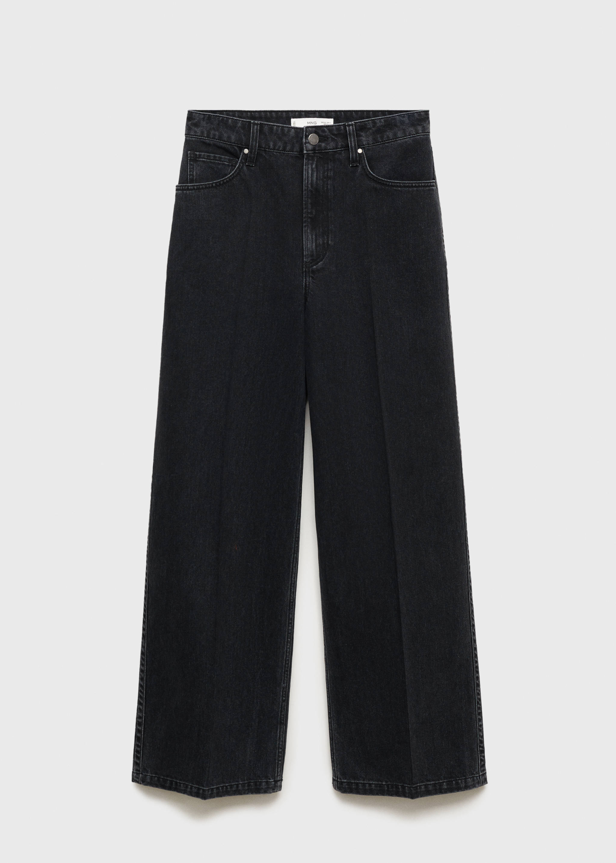 High waist straight jeans - Article without model