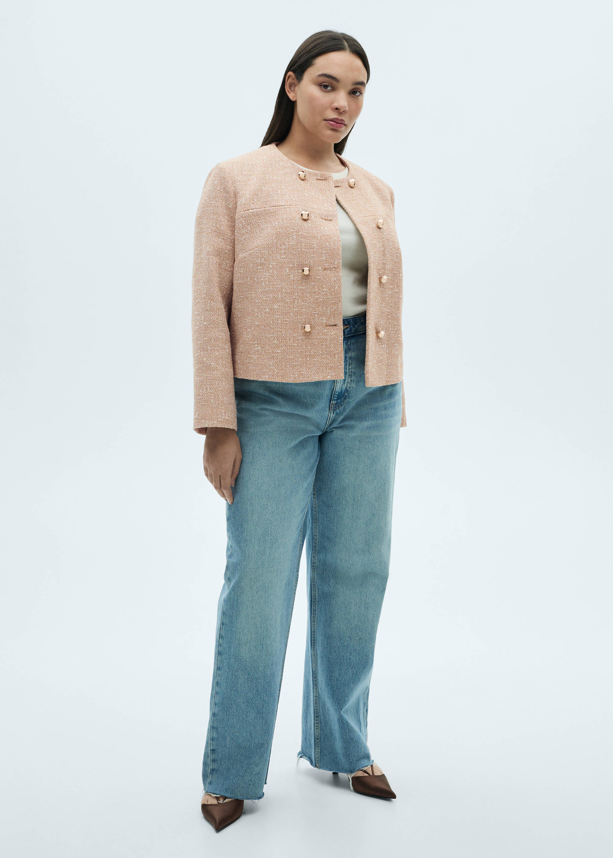 Doppelreihige Tweedjacke - Detail des Artikels 3