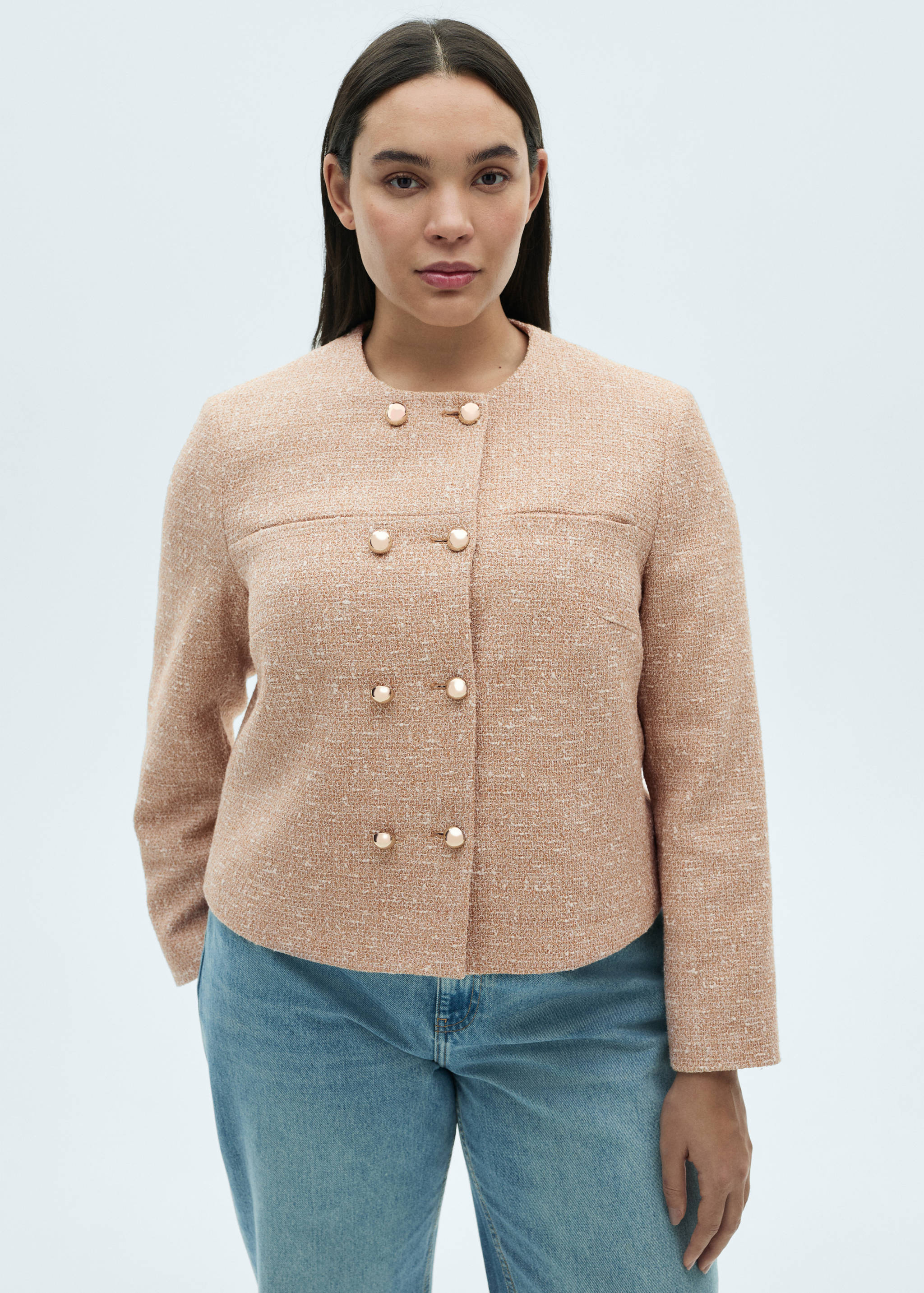 Doppelreihige Tweedjacke - Detail des Artikels 5