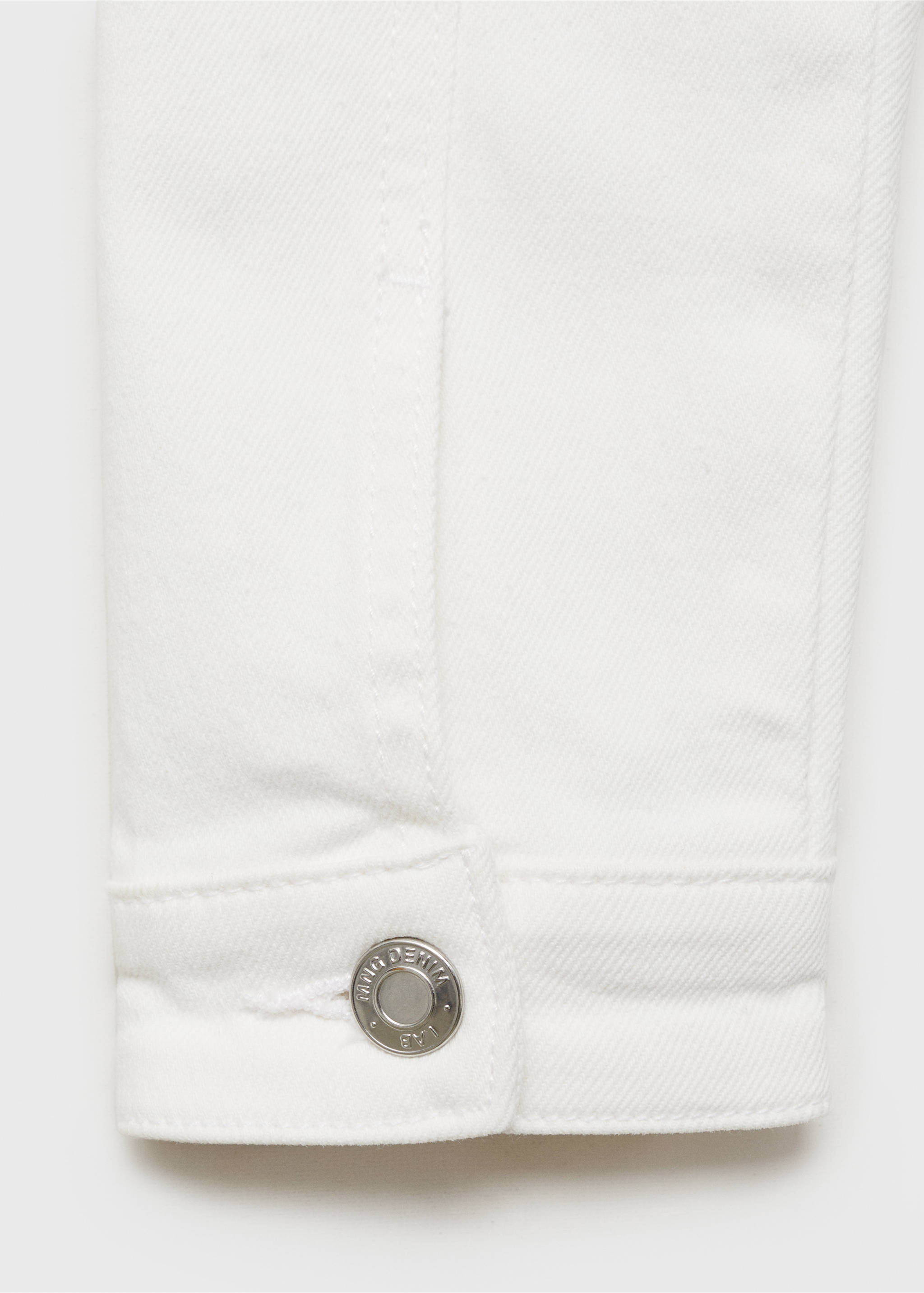 Jeansjacke - Detail des Artikels 0, Weiß. Ref: 87074386-00.