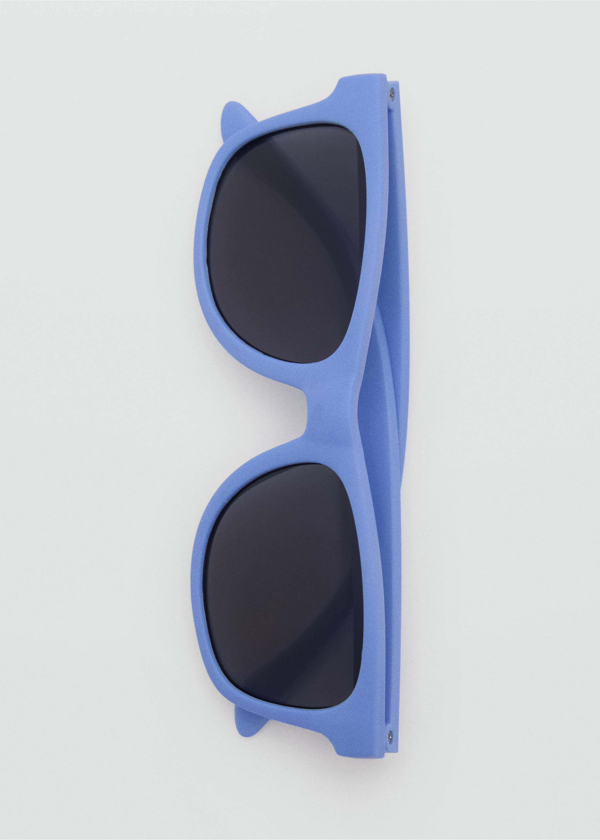 Rectangular sunglasses - Details of the article 2, Blue. Ref: 87074394-00.