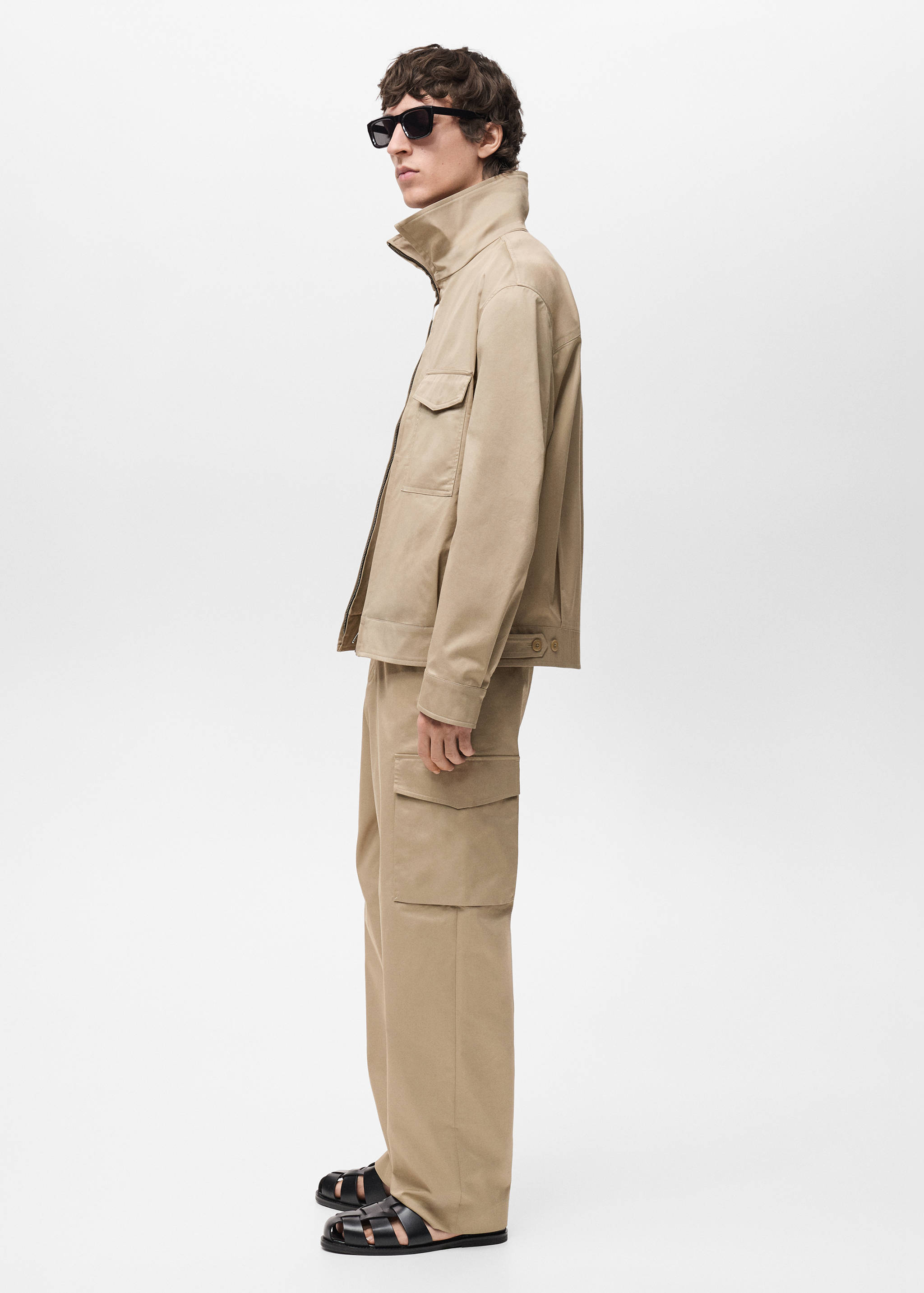 Relaxed-fit cargo trousers - Details of the article 2