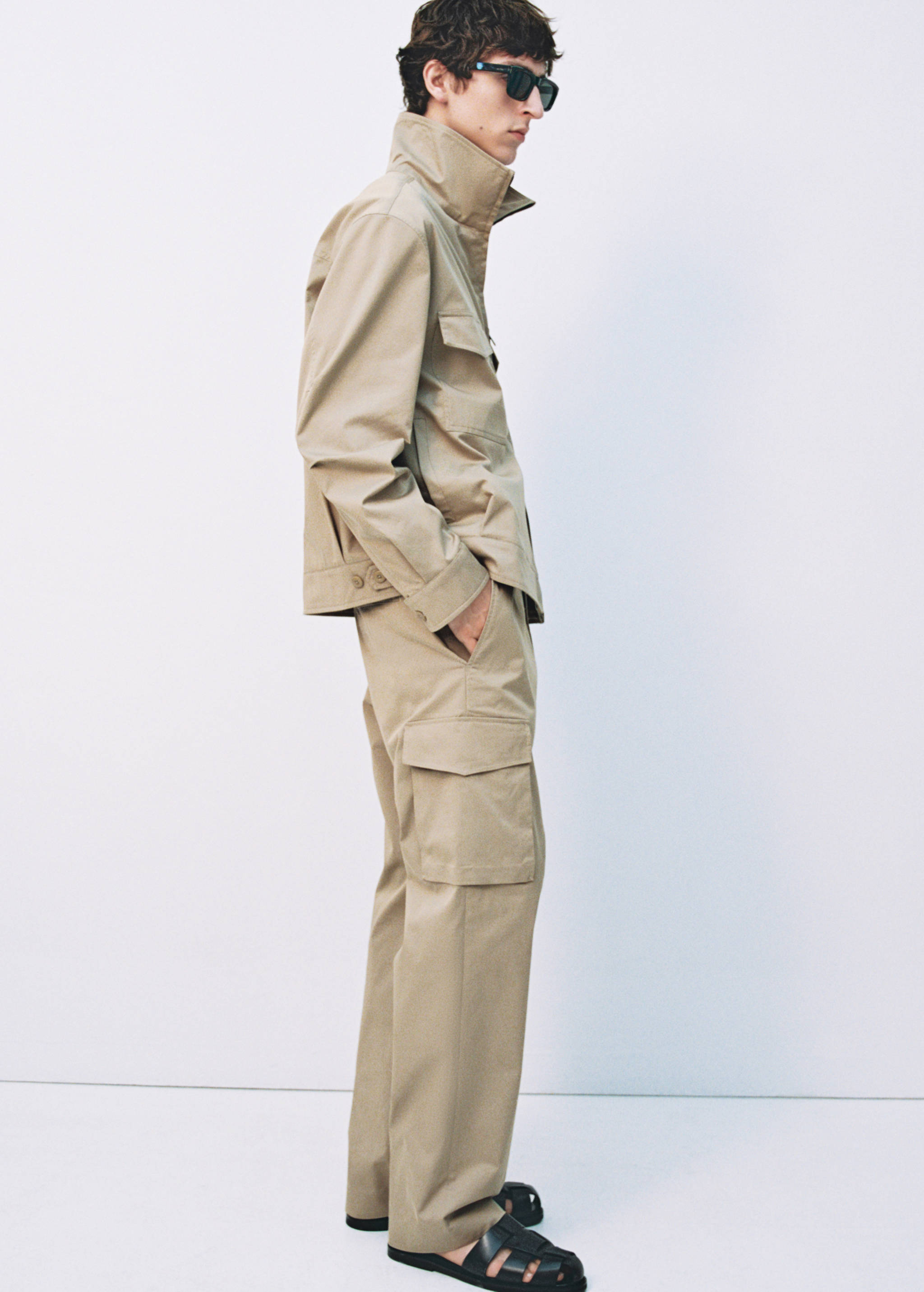 Relaxed-fit cargo trousers - Details of the article 5