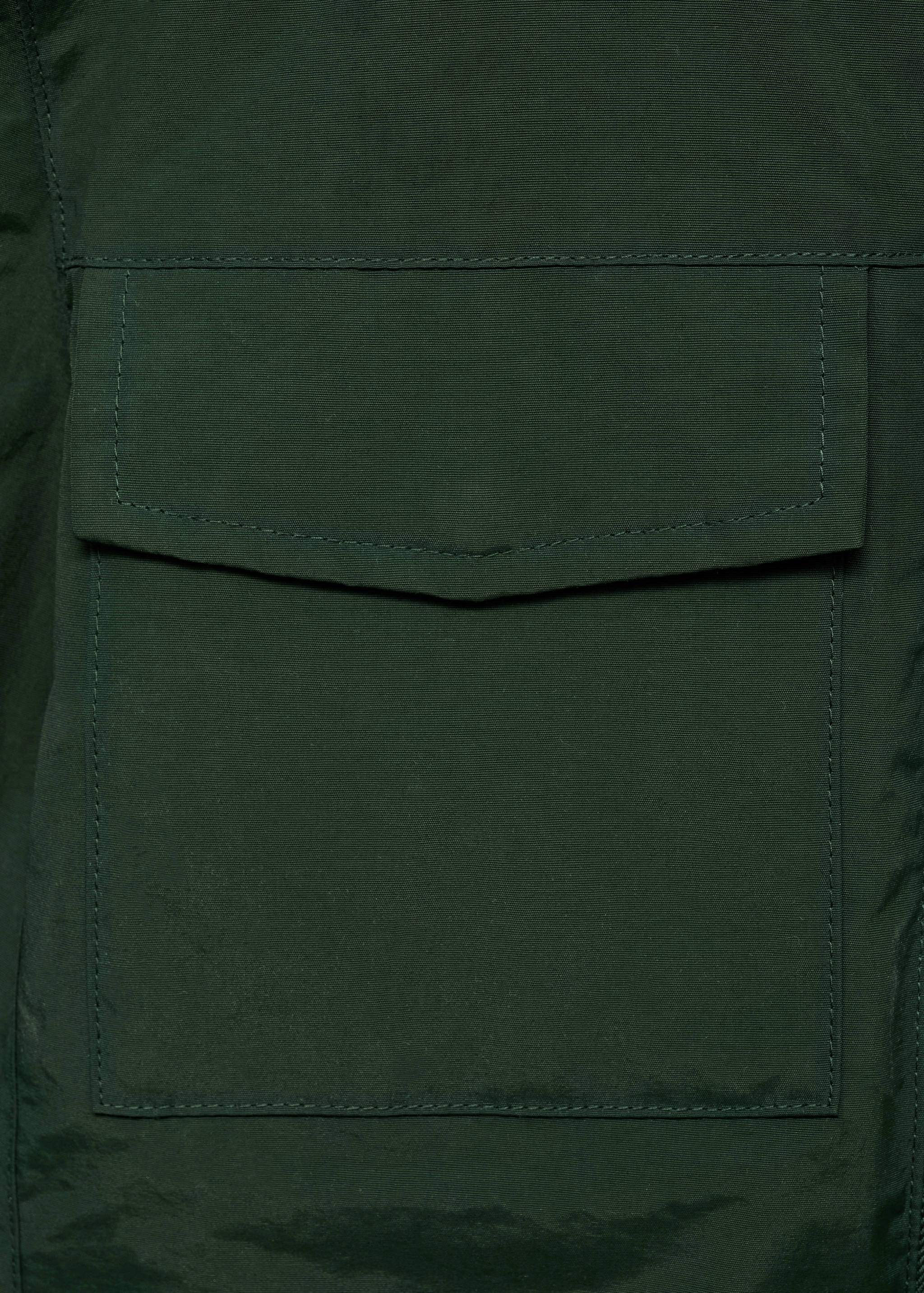 Hooded water-repellent barn jacket - Details of the article 8