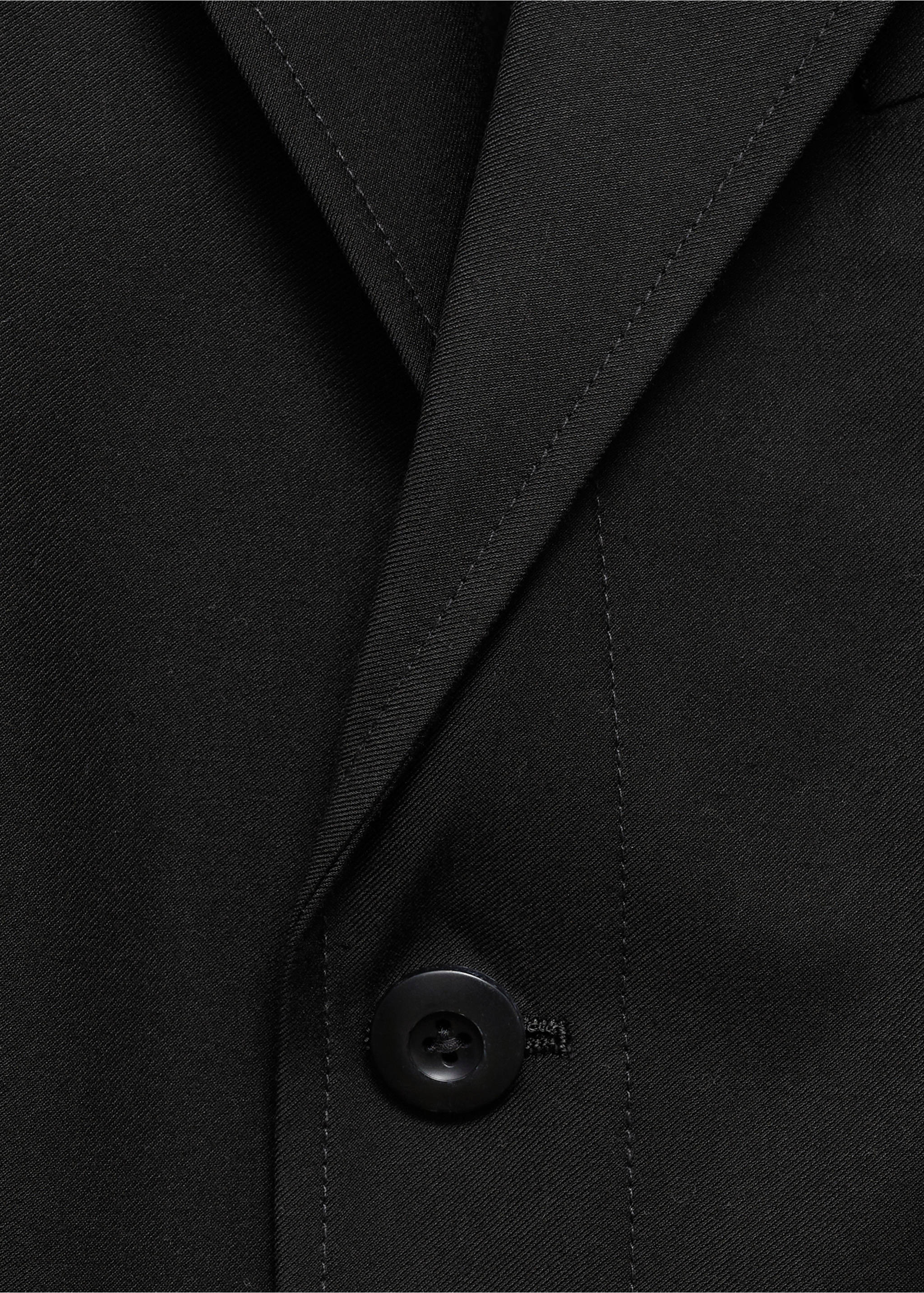 Giacca completo relaxed-fit - Dettaglio dell'articolo 0, Nero. Ref: 87074399-00.