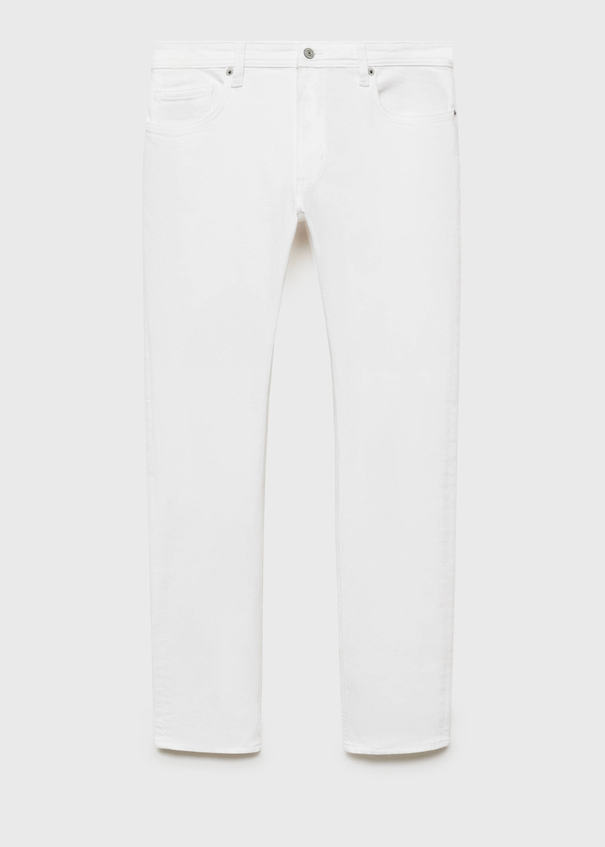 Jean Jan slim fit blanc - Article sans modèle