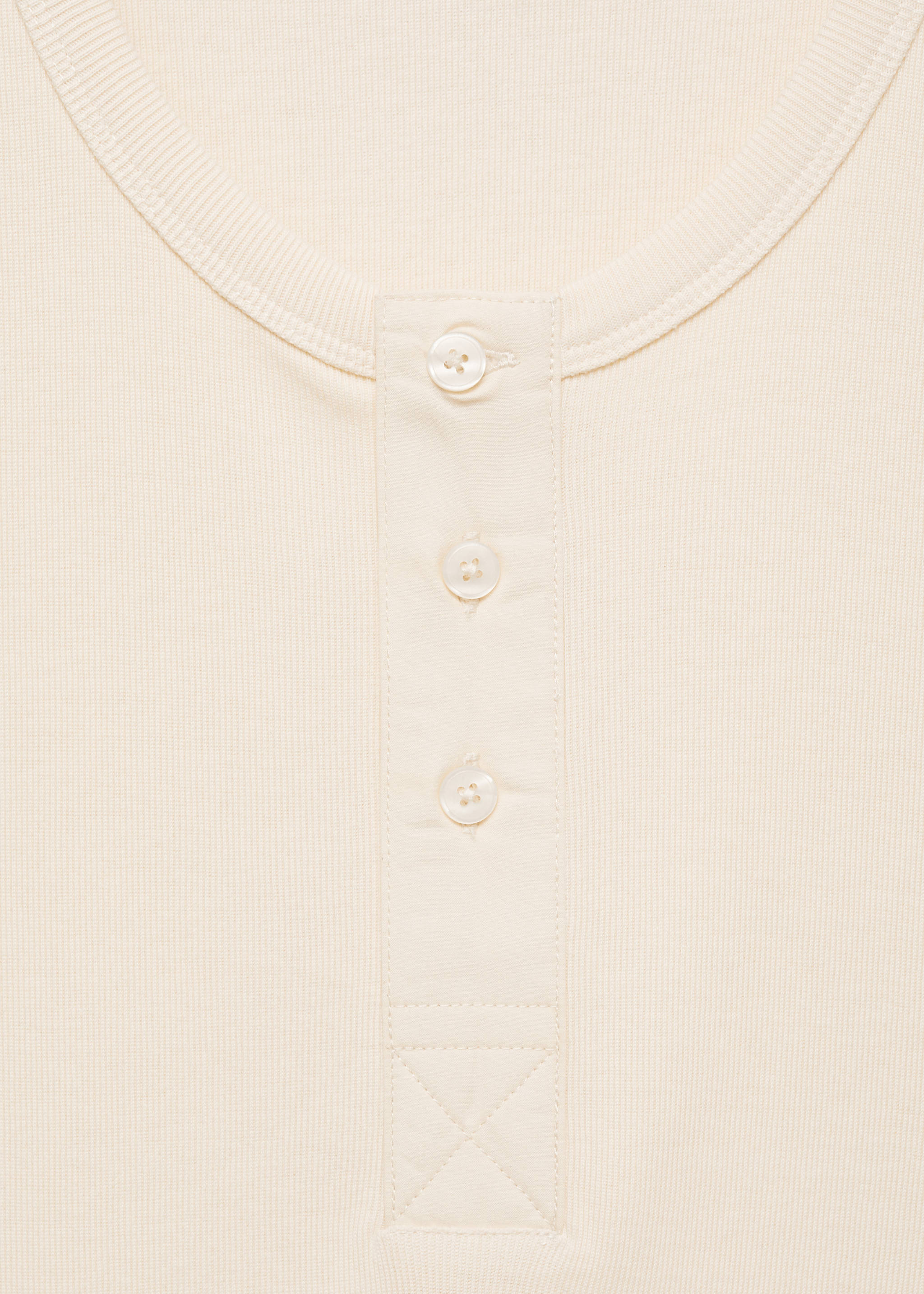 T-shirt à boutons 100 % coton bretelles - Détail de l'article 8