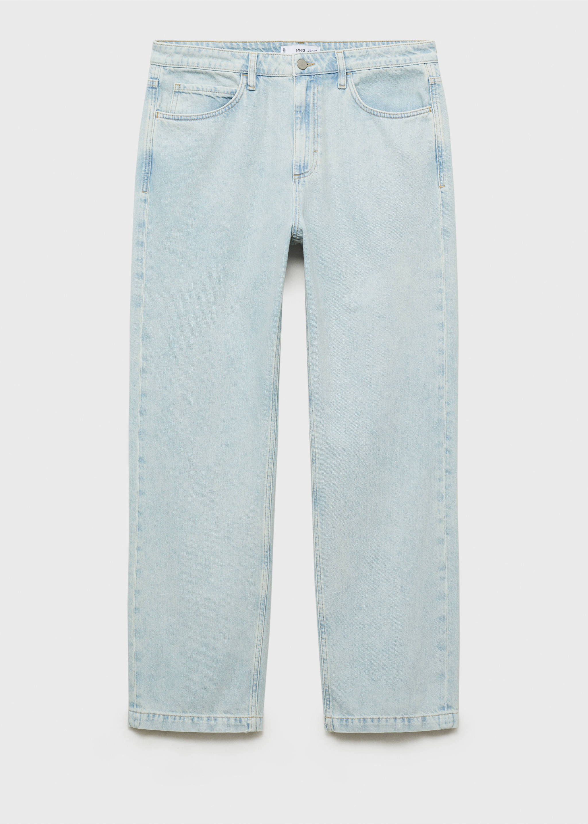 Jean loose-fit - Article sans modèle, Bleu délavé. Ref: 87074417-00.