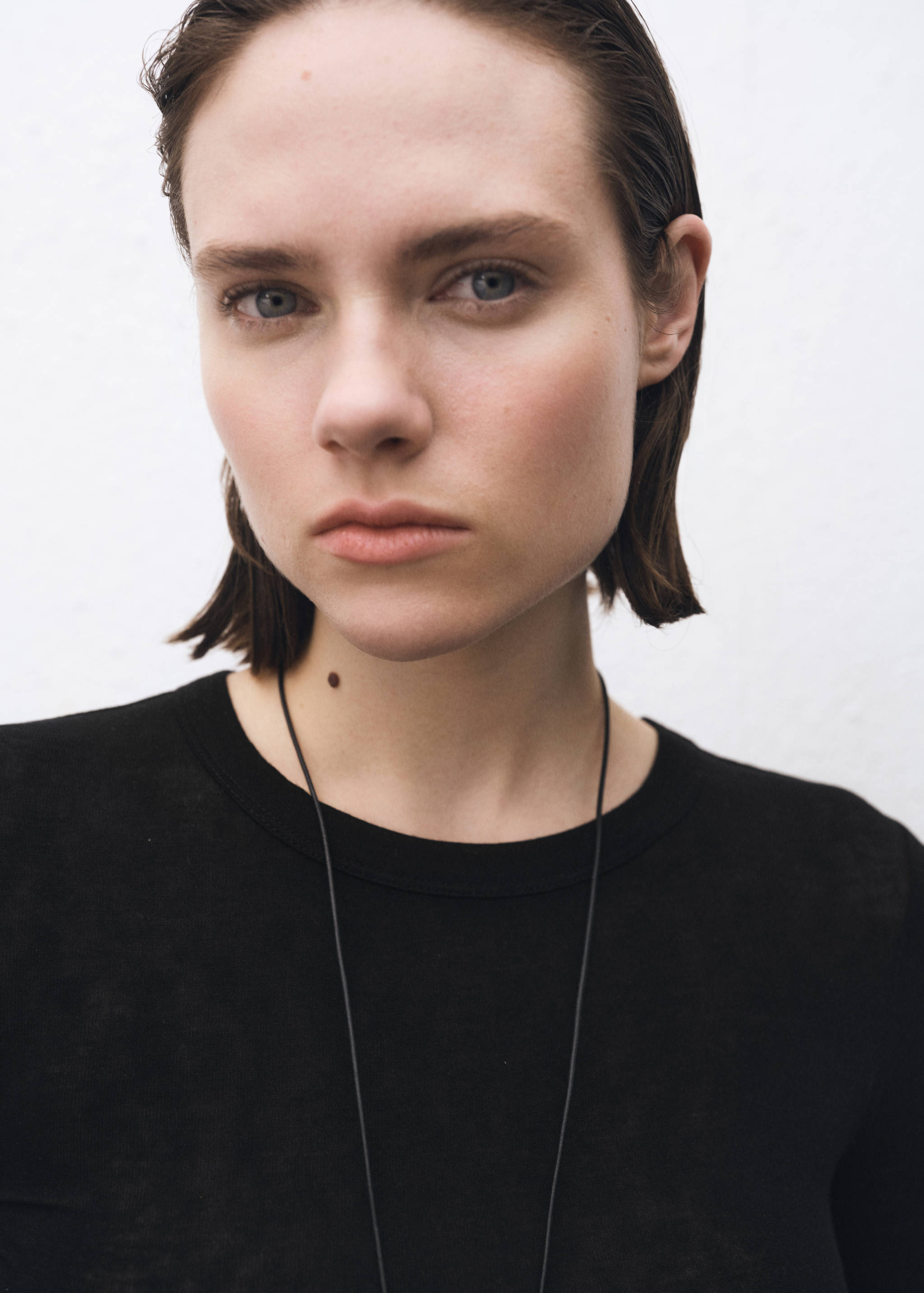 Langarm-T-Shirt aus Wollgemisch - Detail des Artikels 1