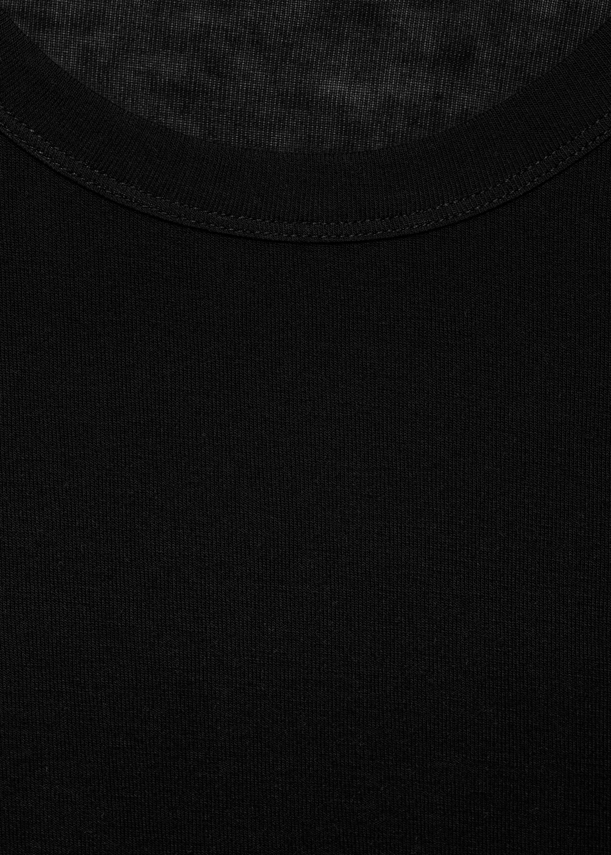 Langarm-T-Shirt aus Wollgemisch - Detail des Artikels 8