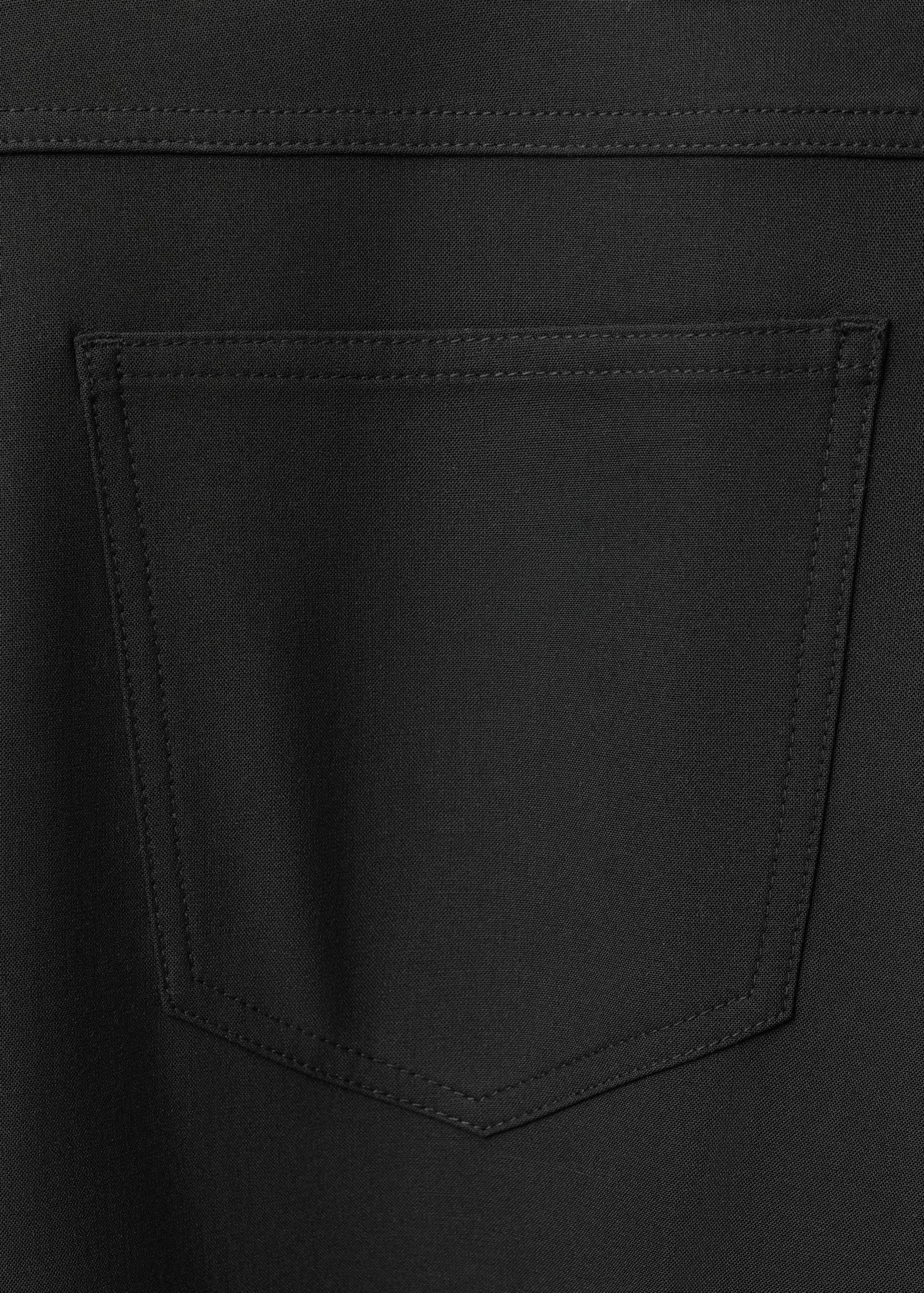 Pantalon de jogging en laine mélangée combiné - Détail de l'article 0