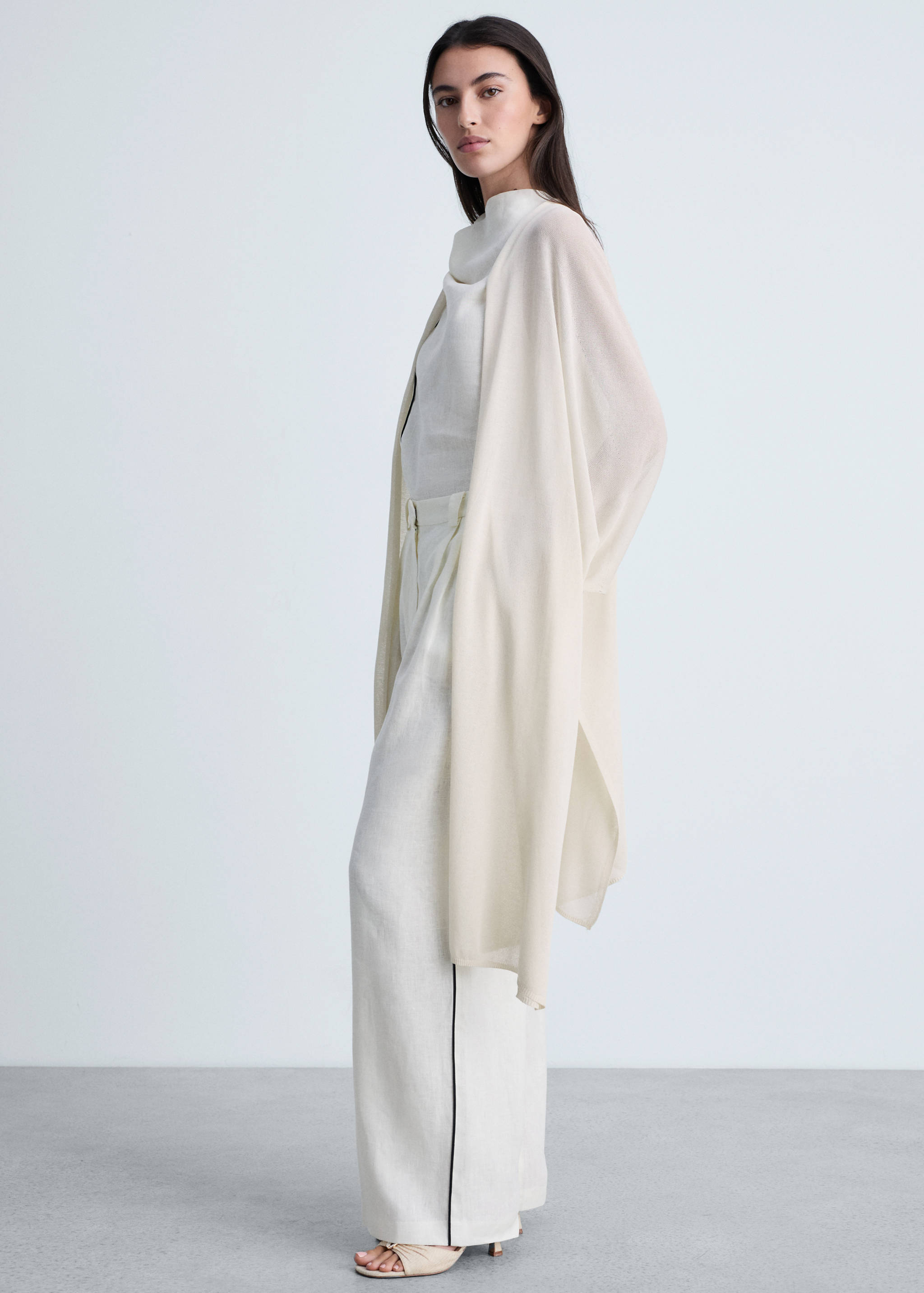 Cárdigan largo punto fino - Detalle del artículo 2