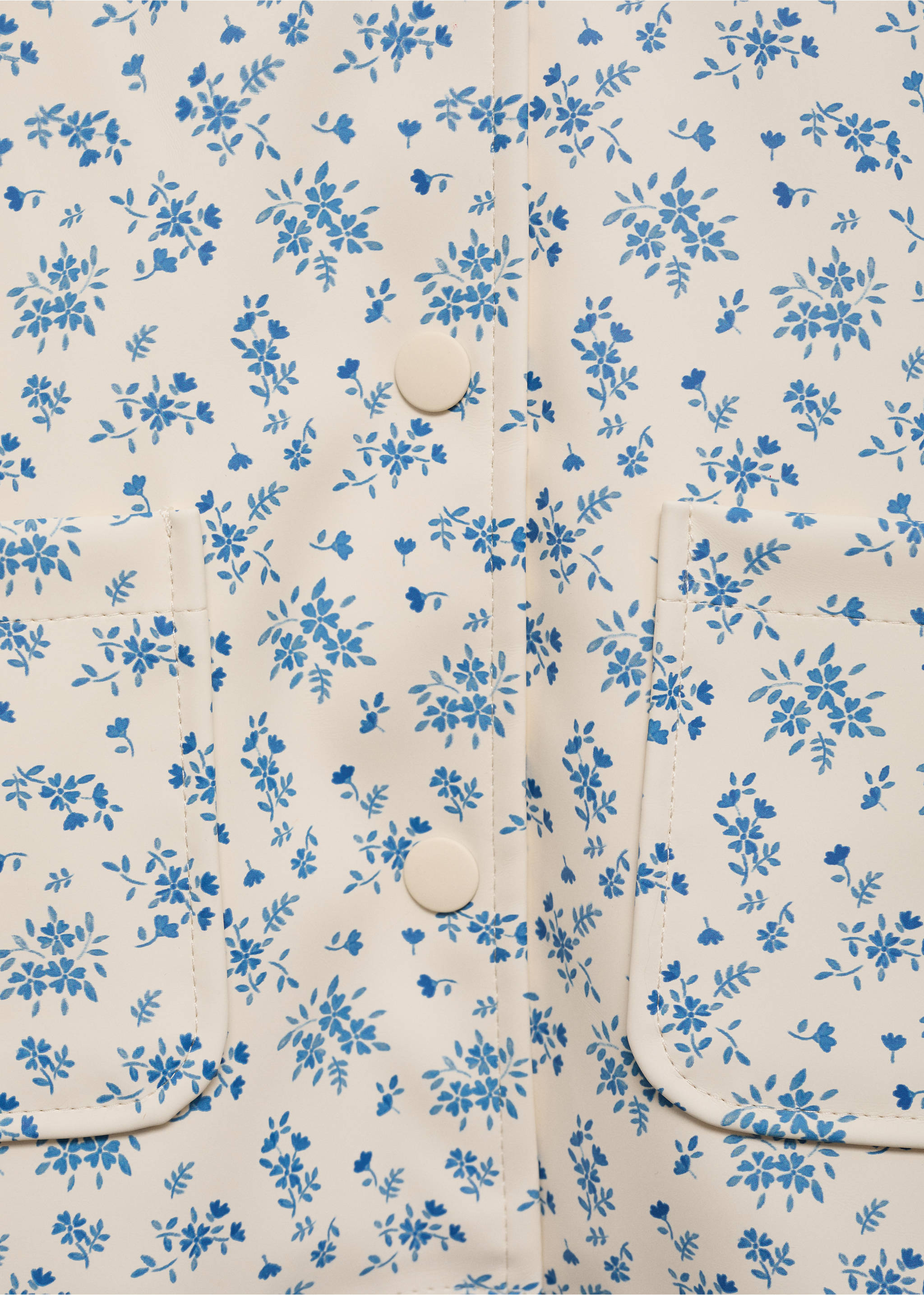 Wasserdichter Kapuzenparka - Detail des Artikels 8, Cremeweiß. Ref: 87074780-00.