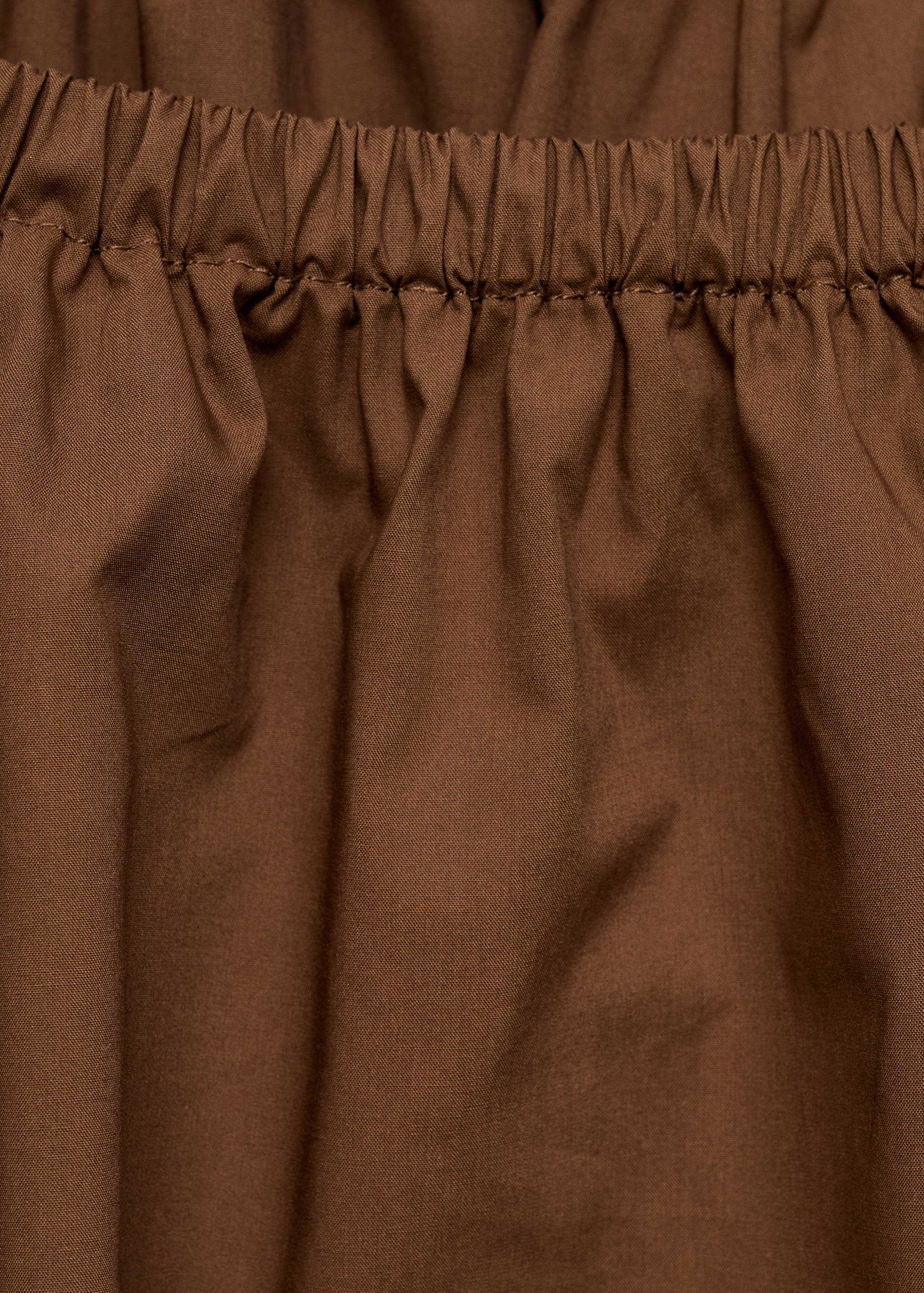 Cotton blouse with gathered neck - Details of the article 8