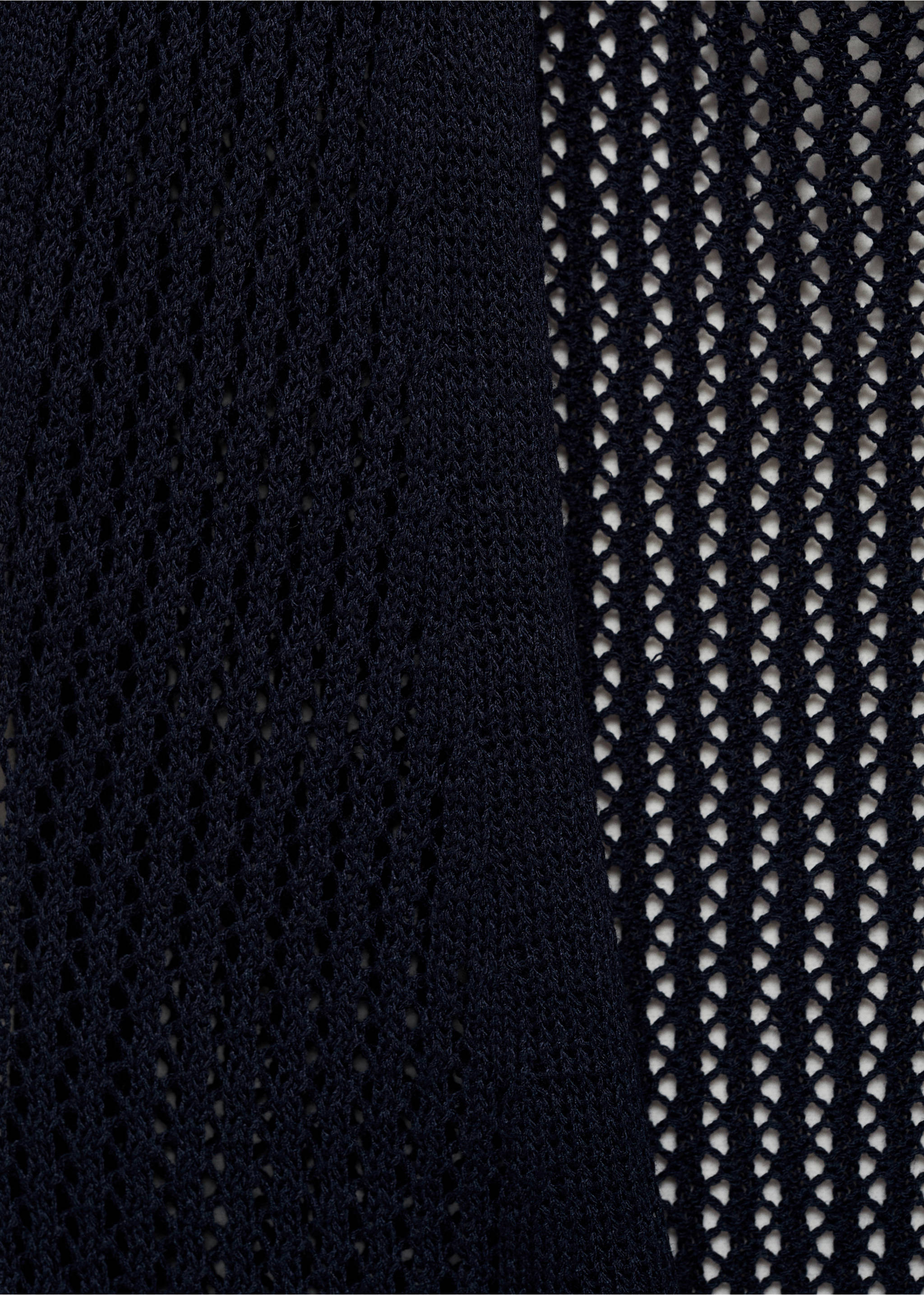 Lange Weste - Detail des Artikels 8, Dunkles Marineblau. Ref: 87074784-00.