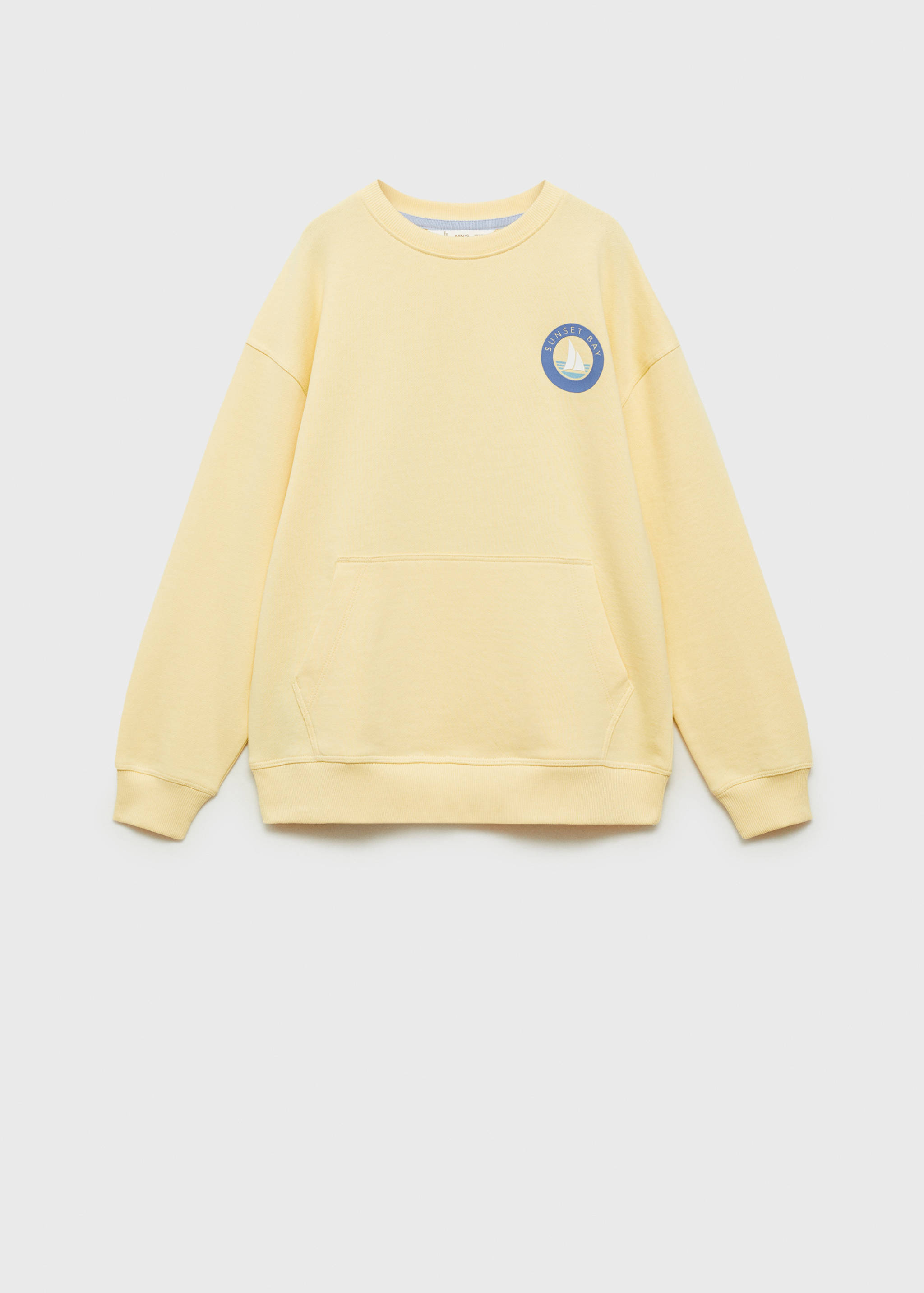 Gemustertes Baumwoll-Sweatshirt - Artikel ohne Model