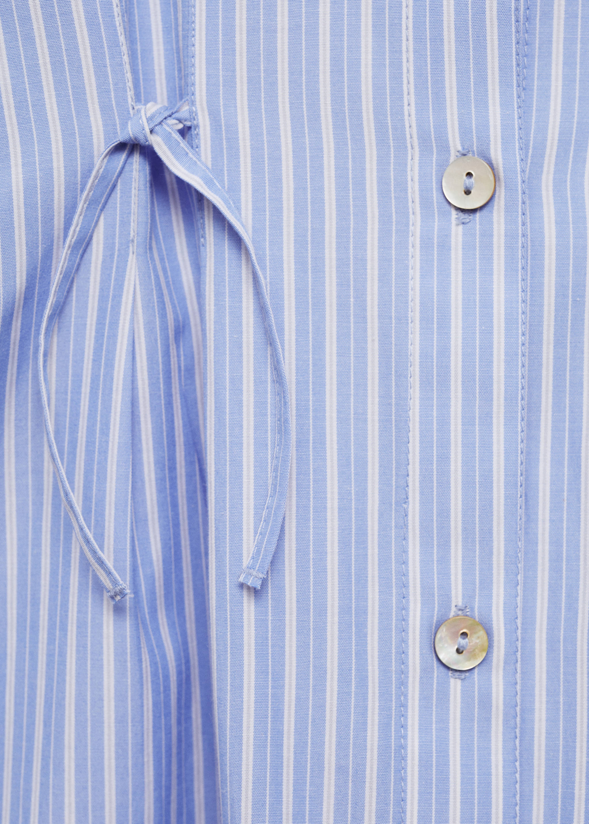 Vestido camisero rayas - Detalle del artículo 8