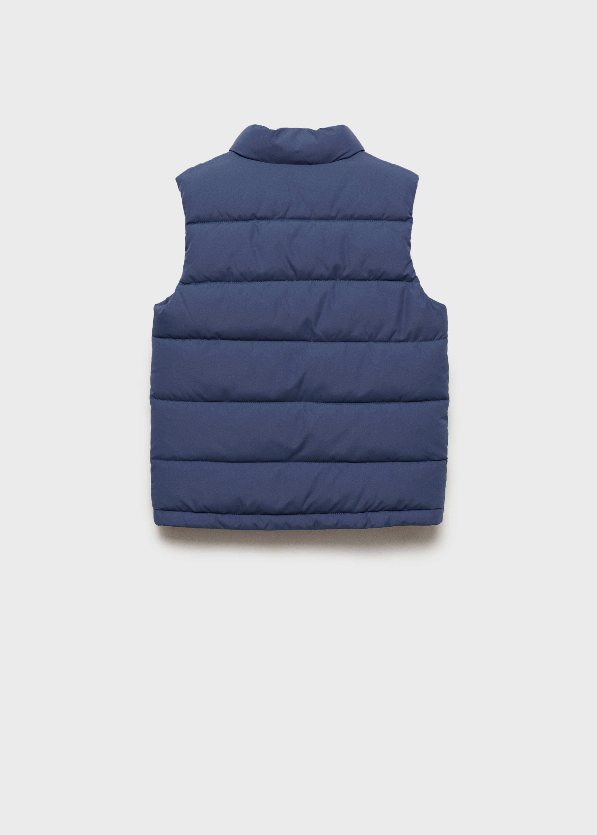 Quilted vest with pockets - Reverse of the article
