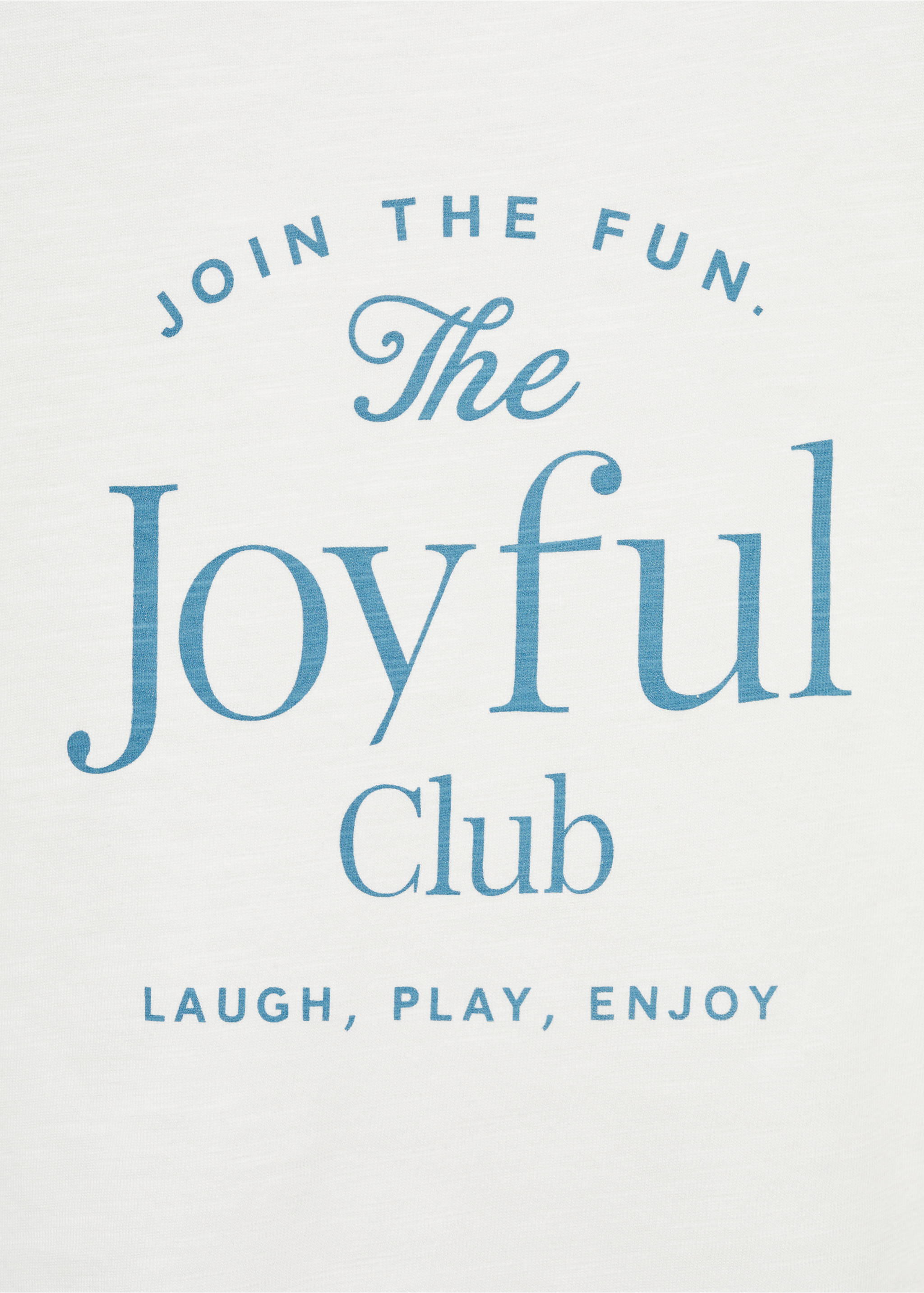 Gemustertes T-Shirt mit Volantdetails - Detail des Artikels 8, Cremeweiß. Ref: 87074792-00.