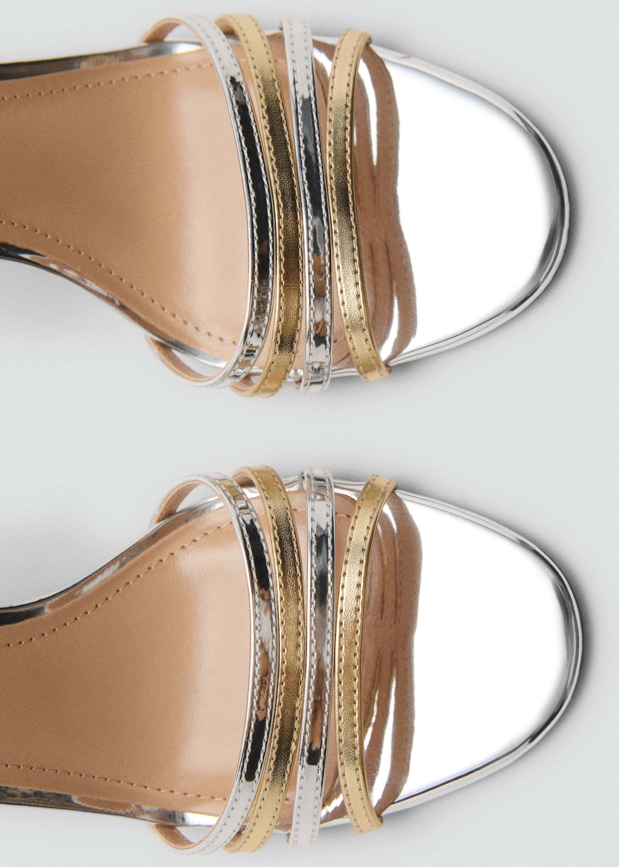 Sandales talon brides combinées - Détail de l'article 2