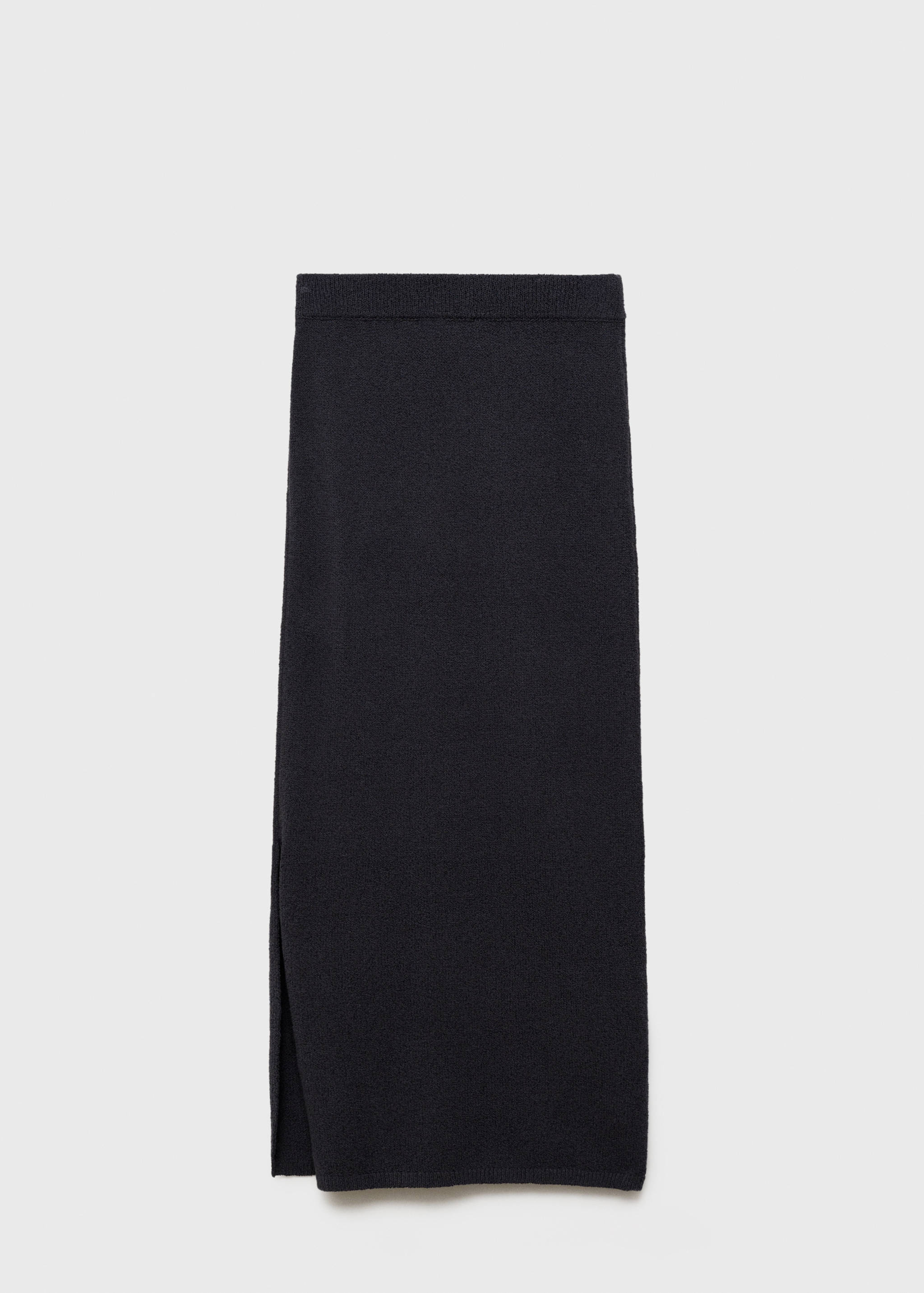 Long skirt with side slit - Article without model