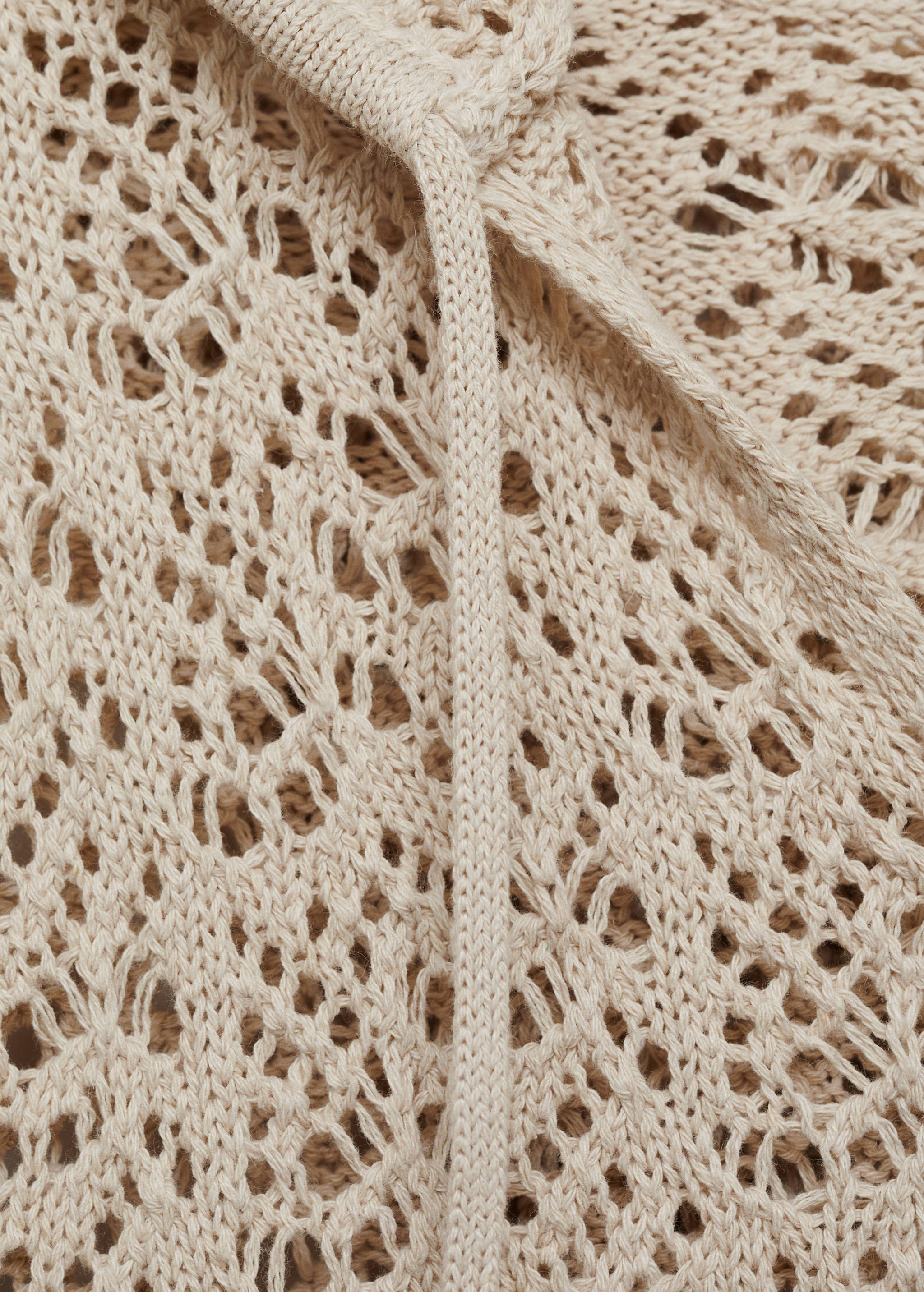 Kapuzenpullover mit Lochmuster - Detail des Artikels 8