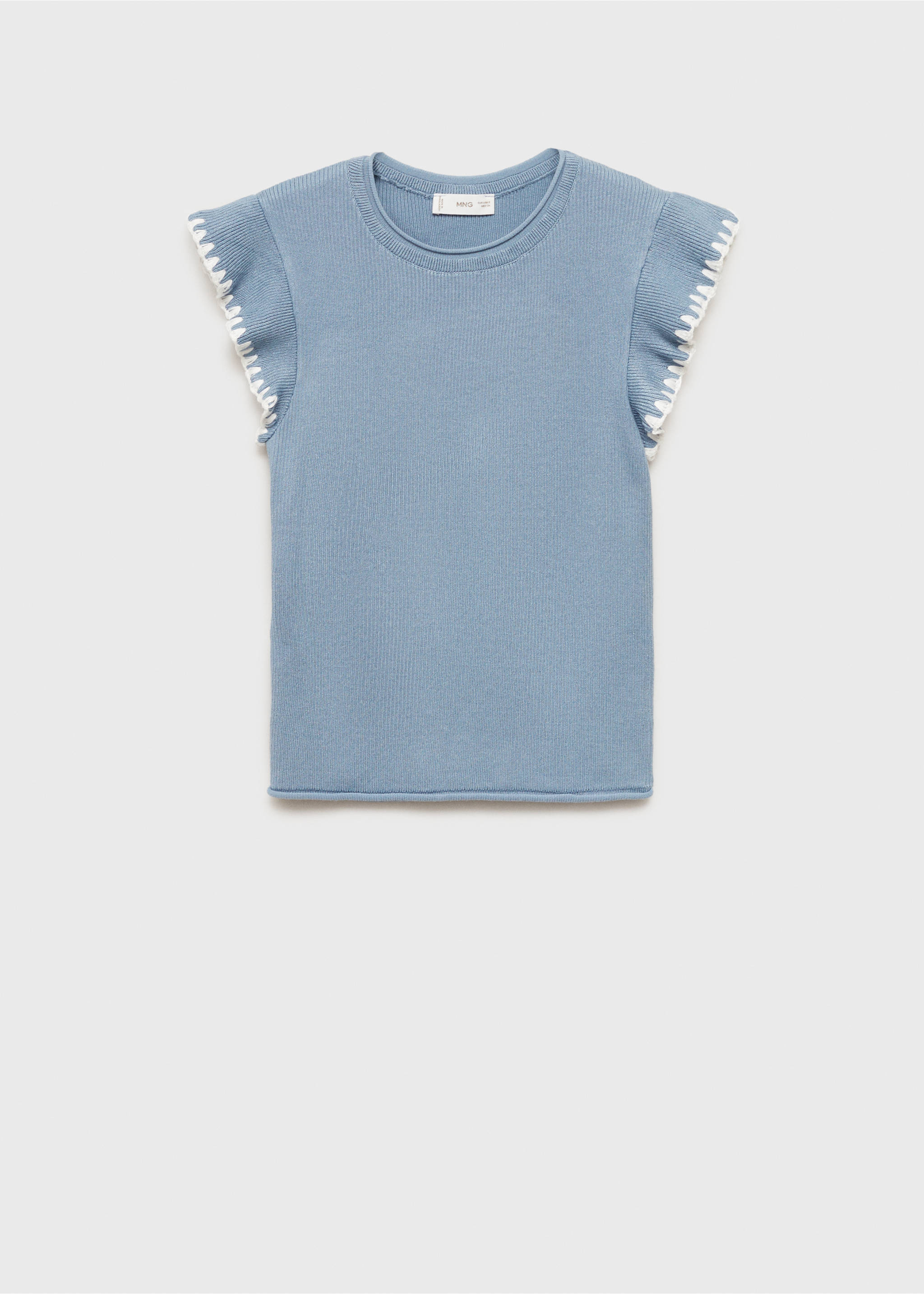 Top detall volant - Article sense model, Blau cel. Ref: 87075729-00.
