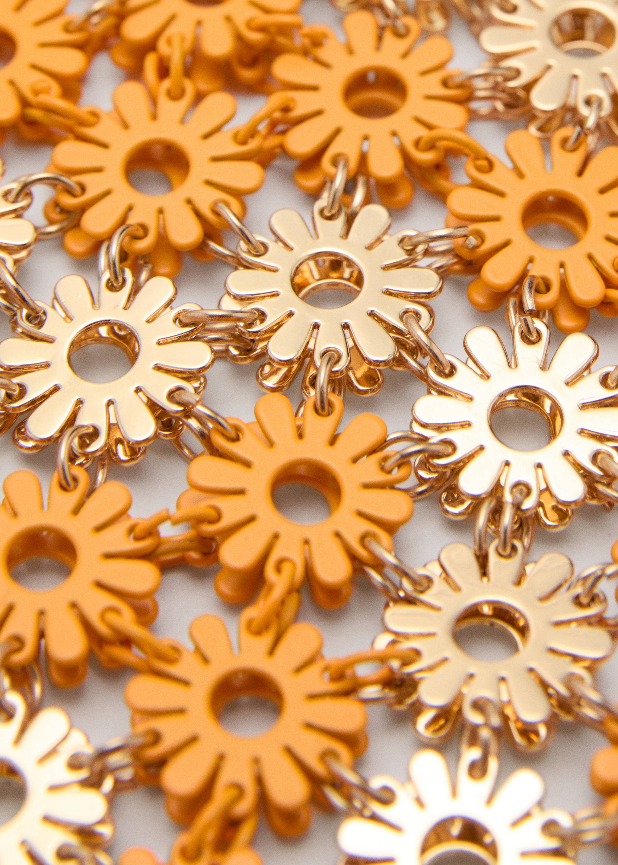 Bossa espatlla flors metàl·liques - Detall de l'article 1