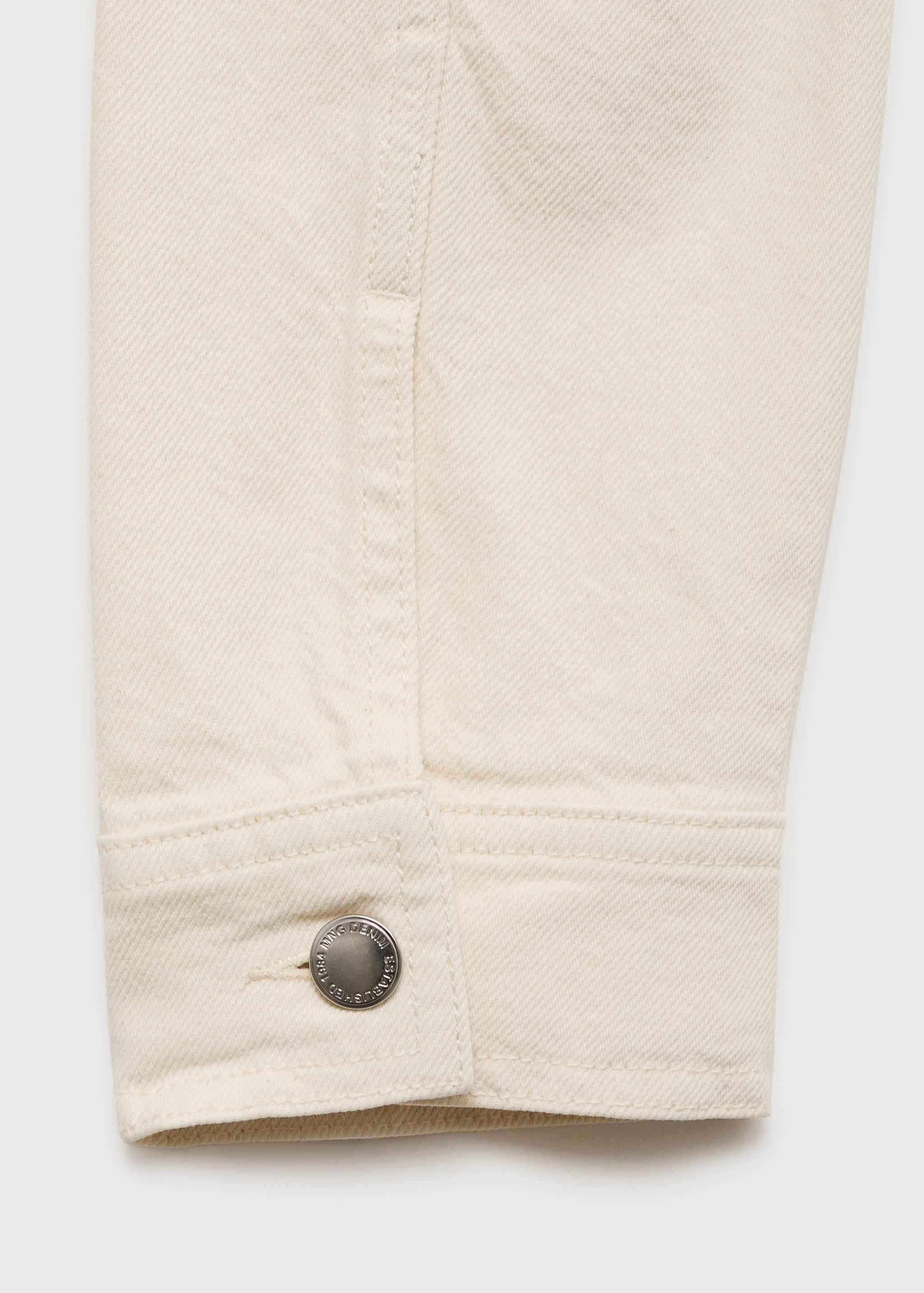 Bavlněná bunda s vysokým límcem a kapsami - Detail zboží 0