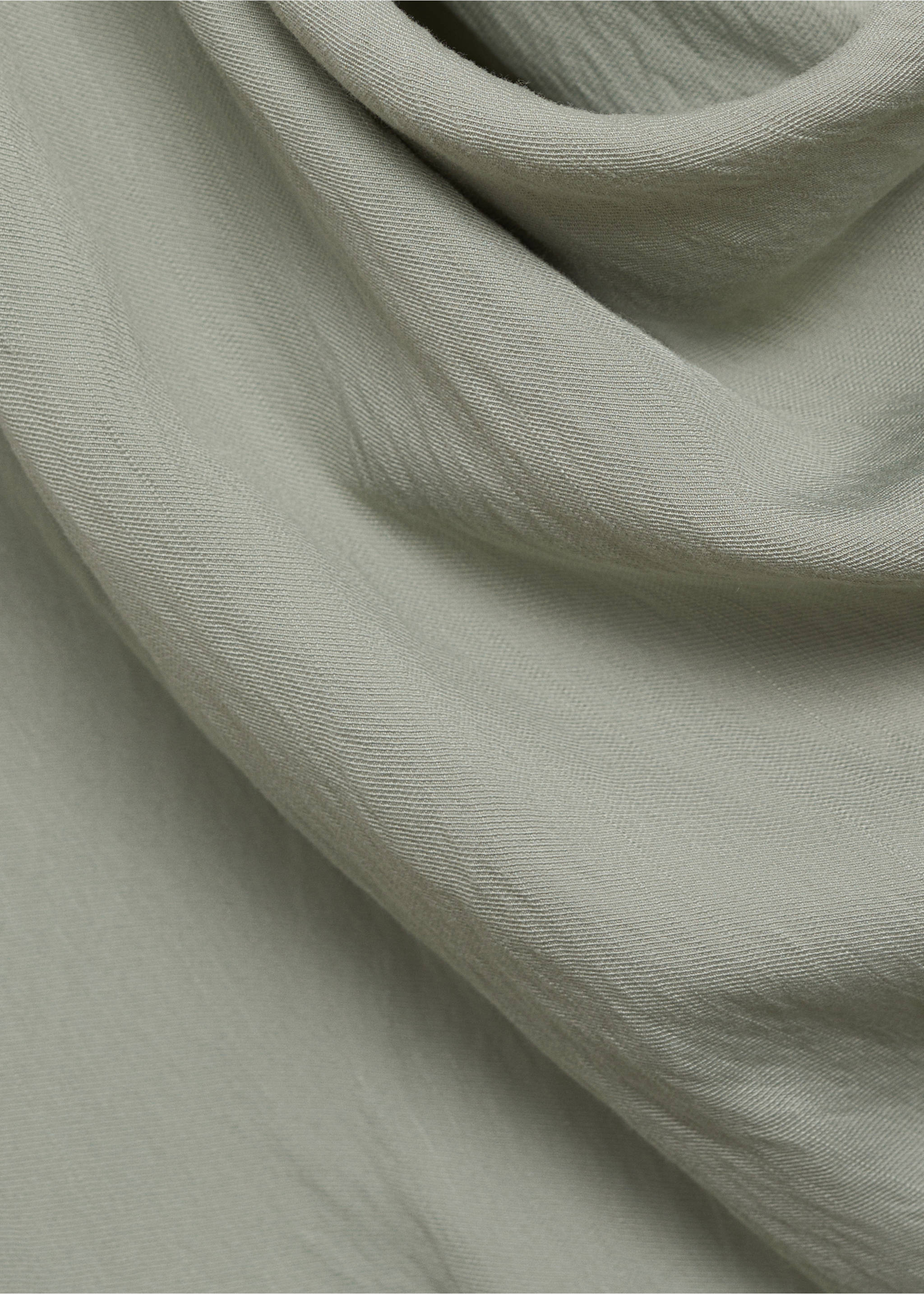 Asymmetrical draped short dress - Details of the article 8, Blue. Ref: 87075746-00.