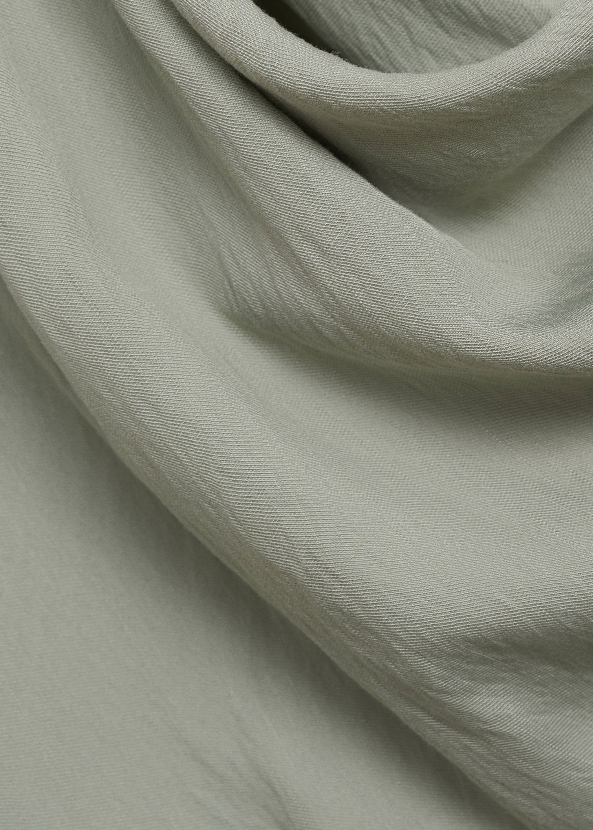 Asymmetrical draped short dress - Details of the article 8