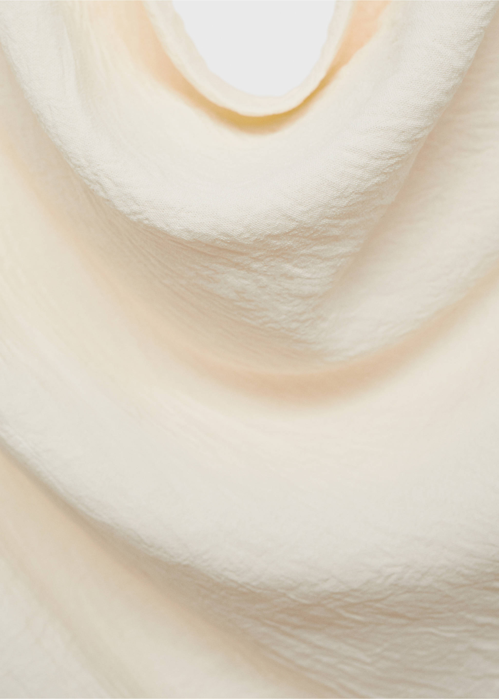 Asymmetrisk rynkad topp - Detaljer om artikeln 8, Rå. Ref: 87075751-00.