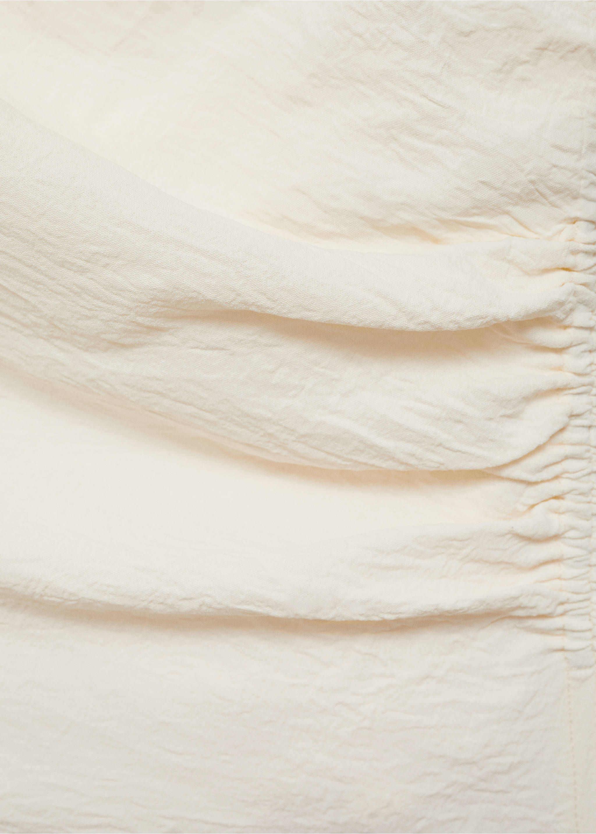 Asymmetrisk rynkad topp - Detaljer om artikeln 0, Rå. Ref: 87075751-00.