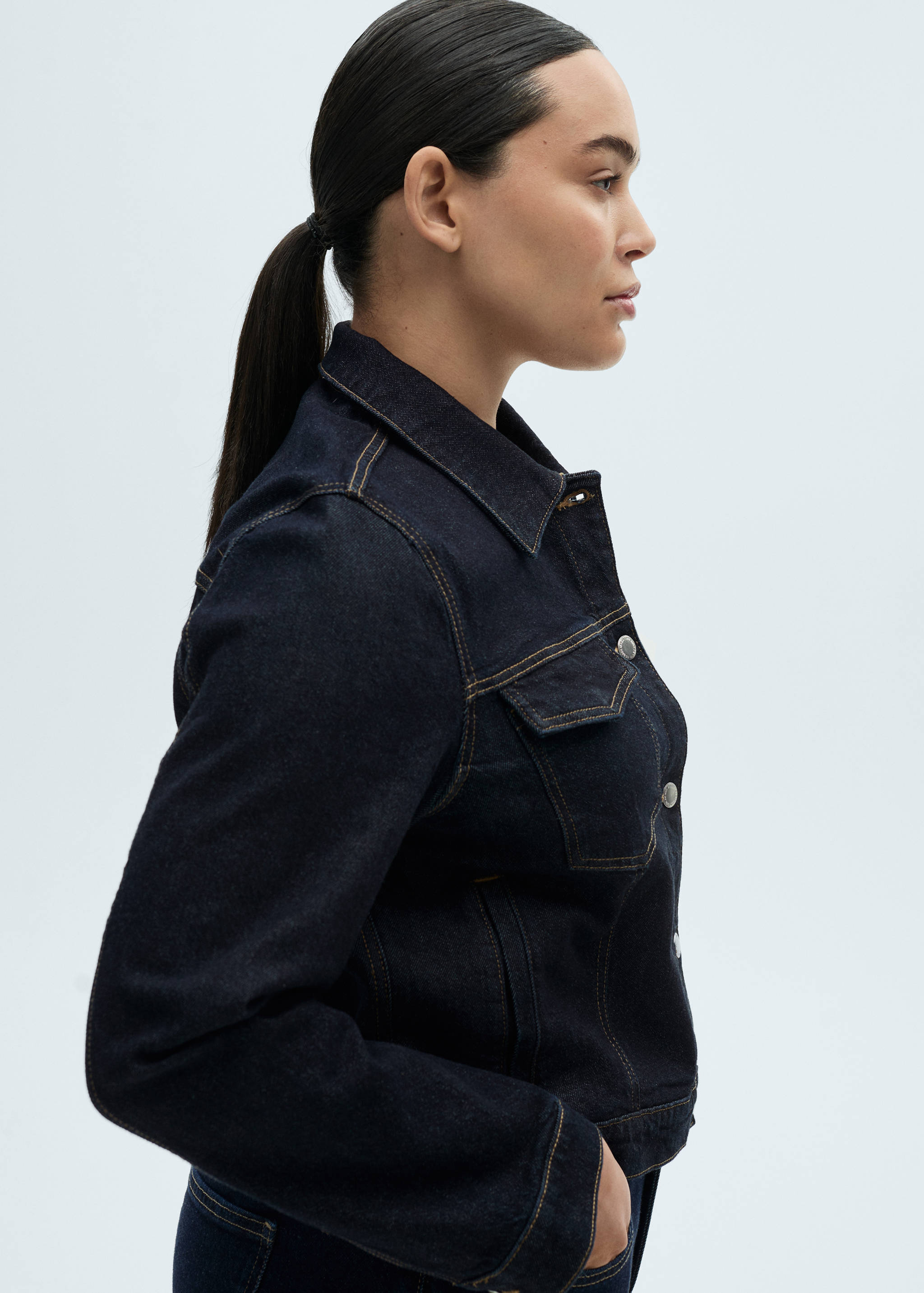 Cazadora vaquera bolsillos - Detalle del artículo 5