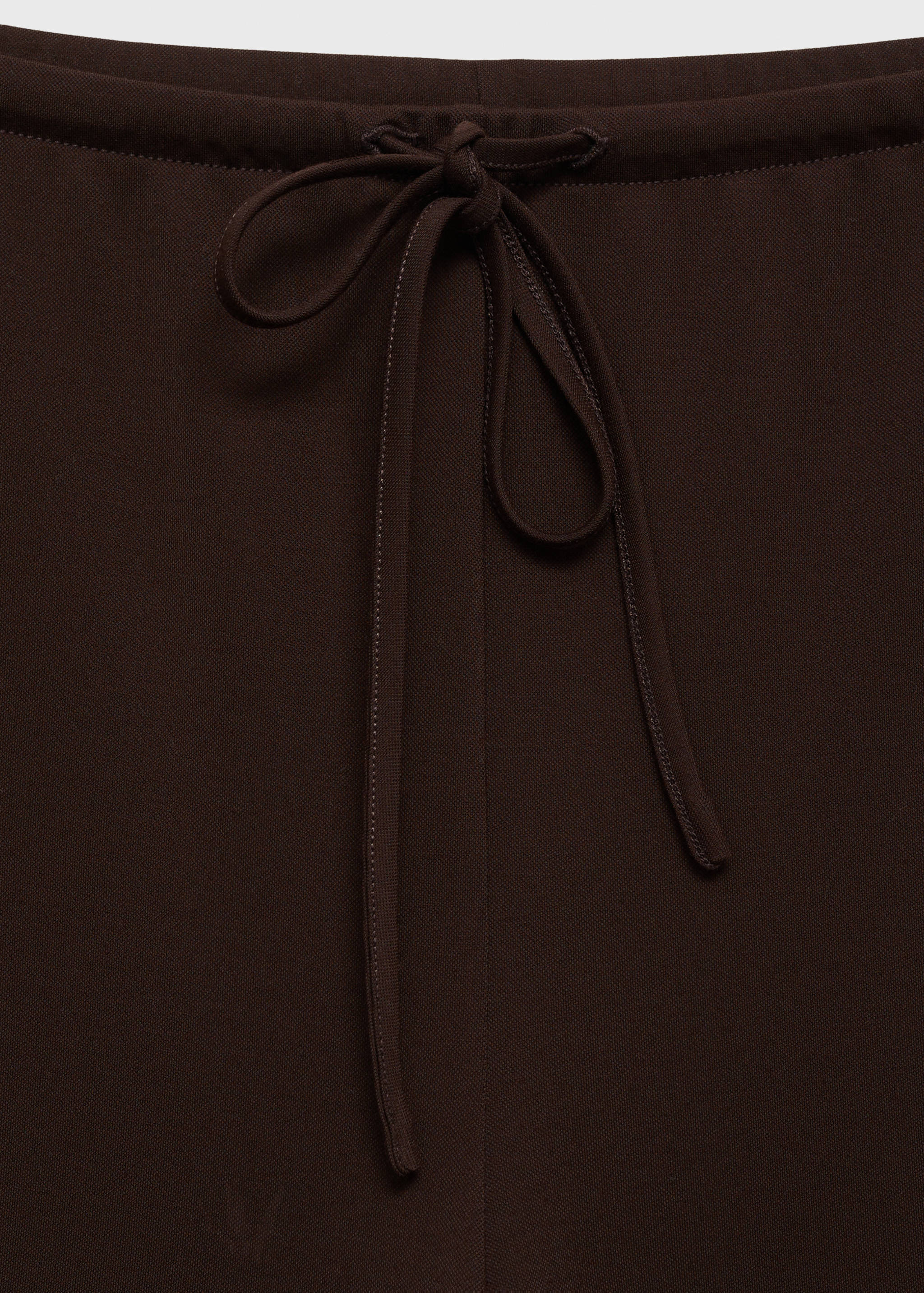 Pantalón wideleg cintura elástica - Detalle del artículo 8