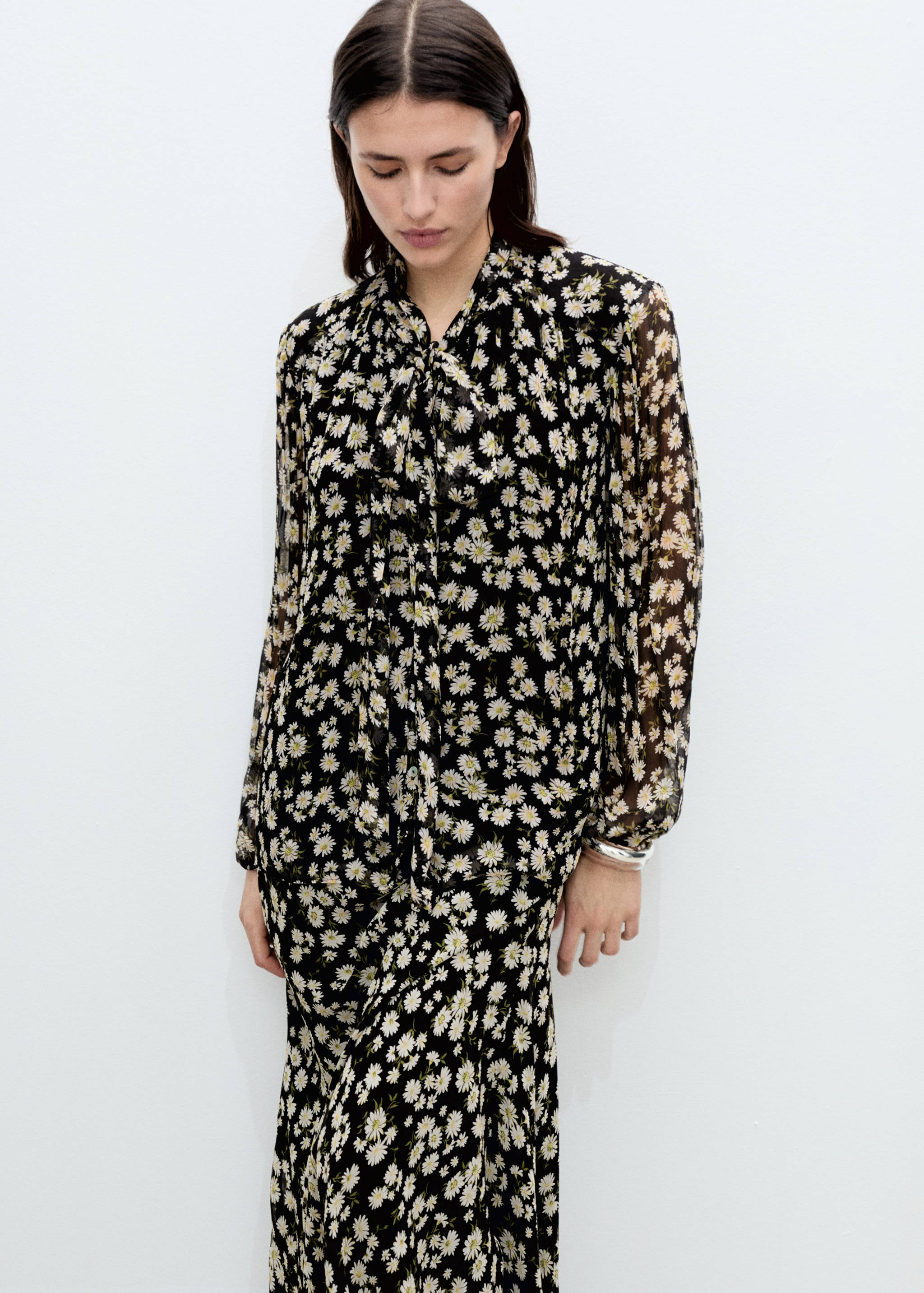 Falda larga evasé flores - Detalle del artículo 6