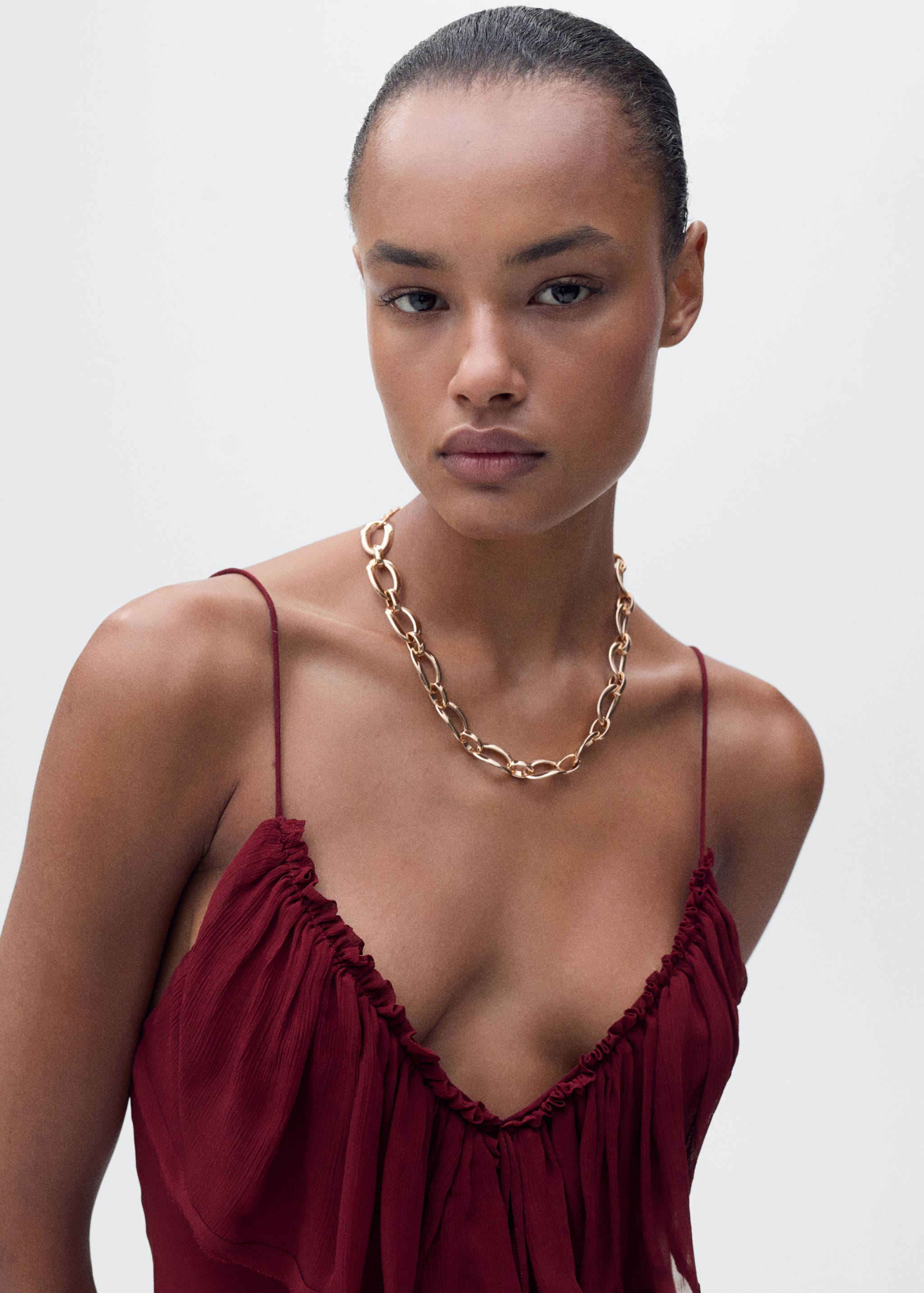 Chiffonkleid mit Rüschen - Detail des Artikels 1