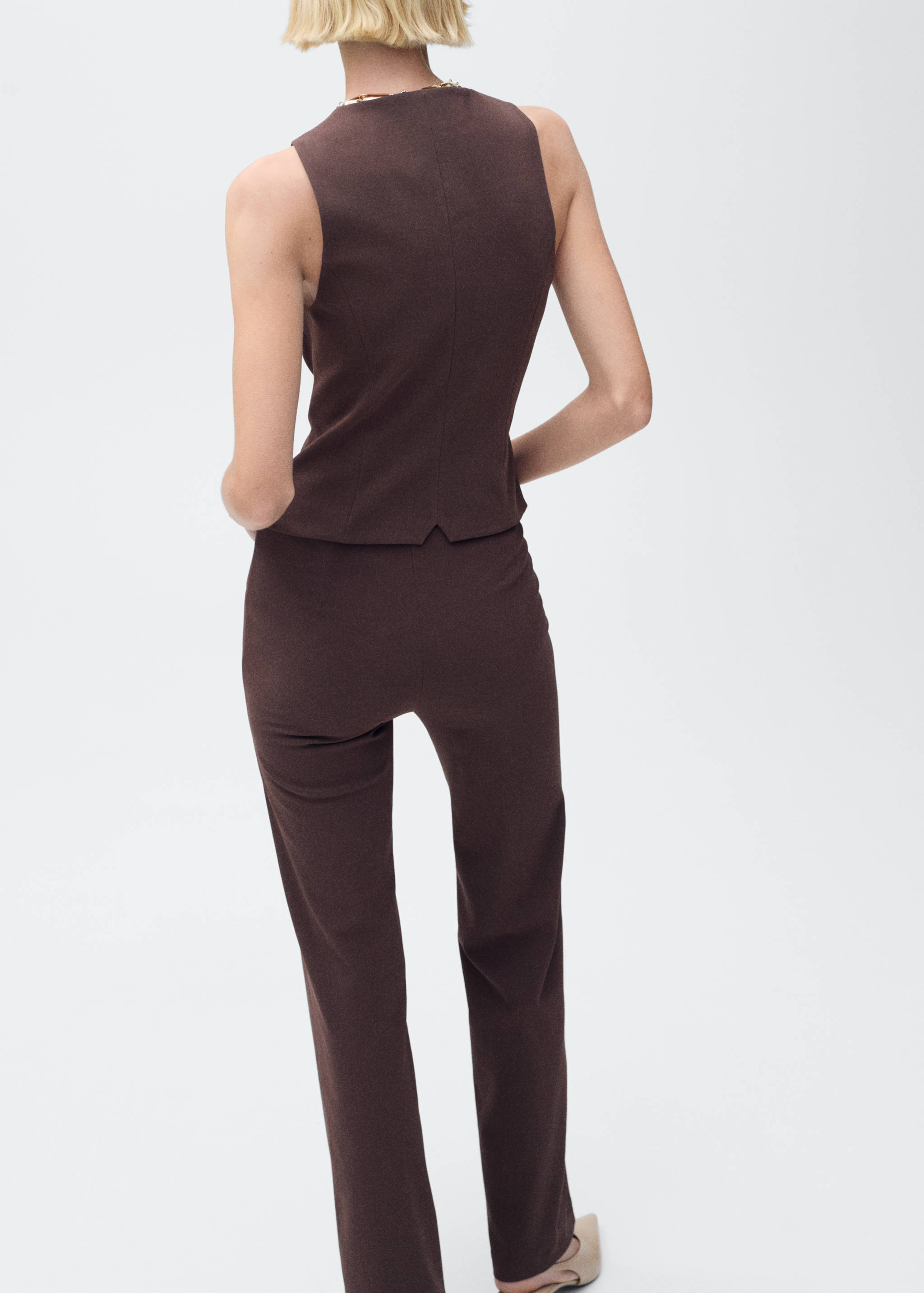 Egyenes szárú öltöny nadrág - A cikk hátulja