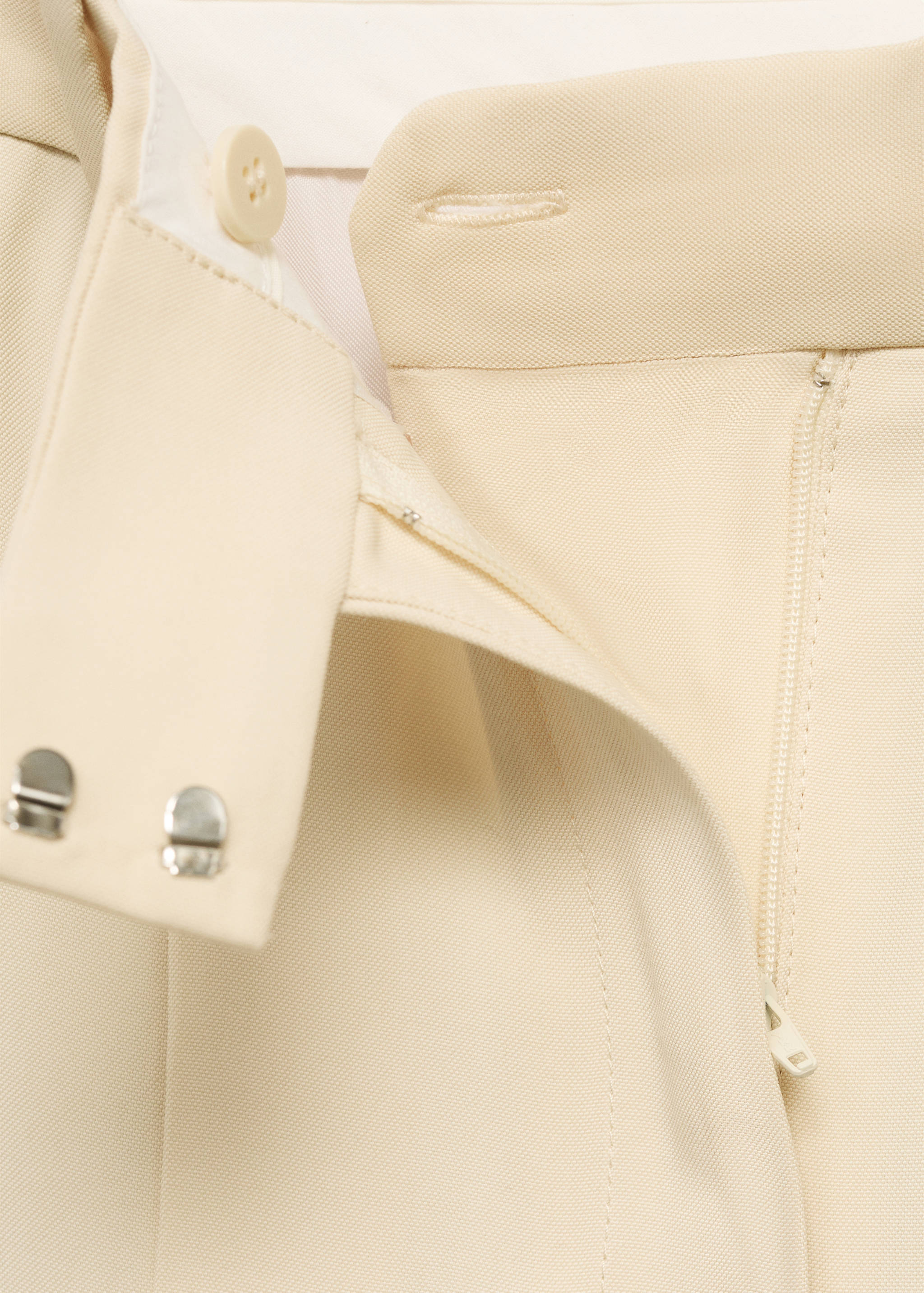 Pantalon de costume large à pinces - Détail de l'article 8