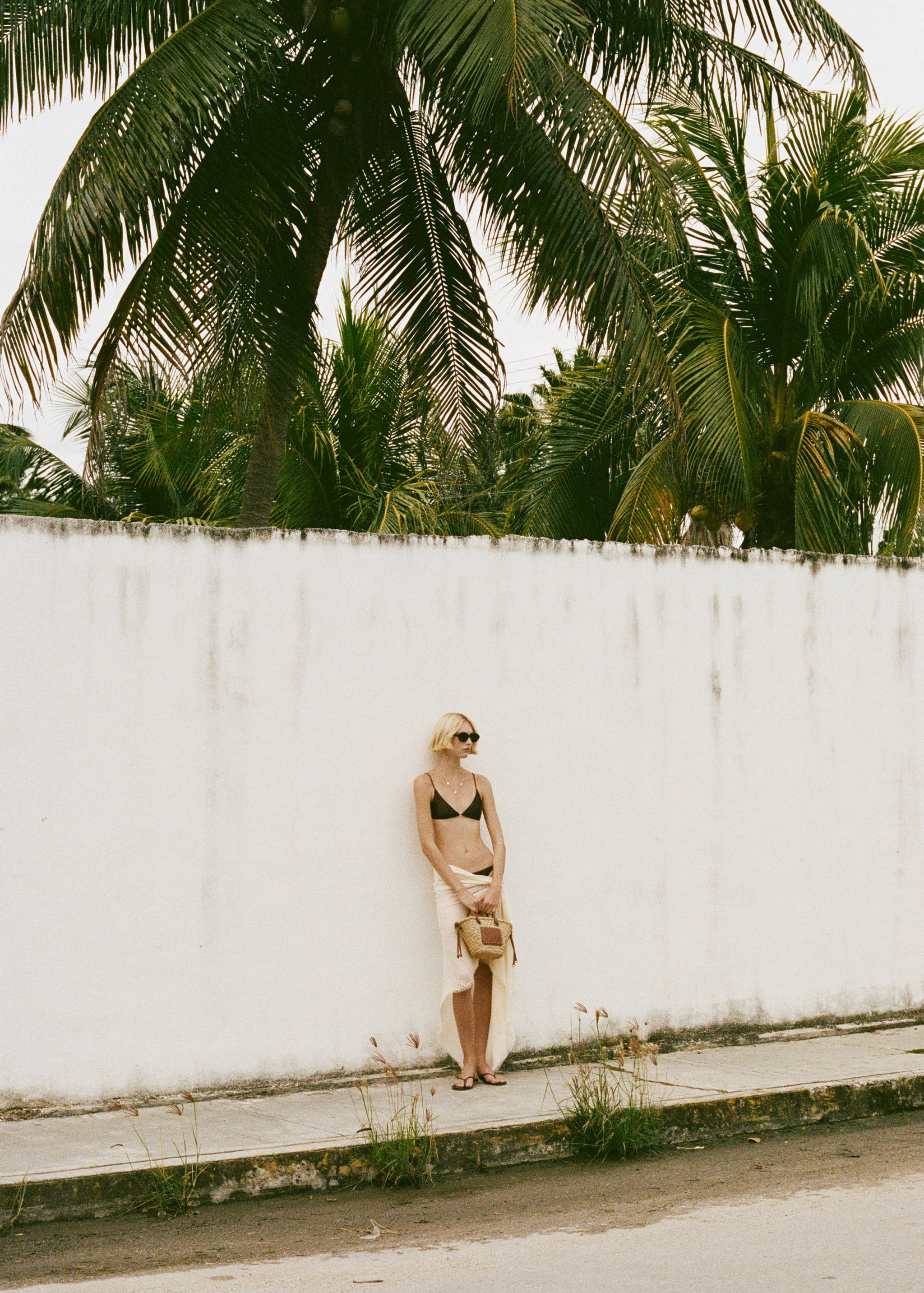 Foulard en lin mélangé rayures - Détail de l'article 9