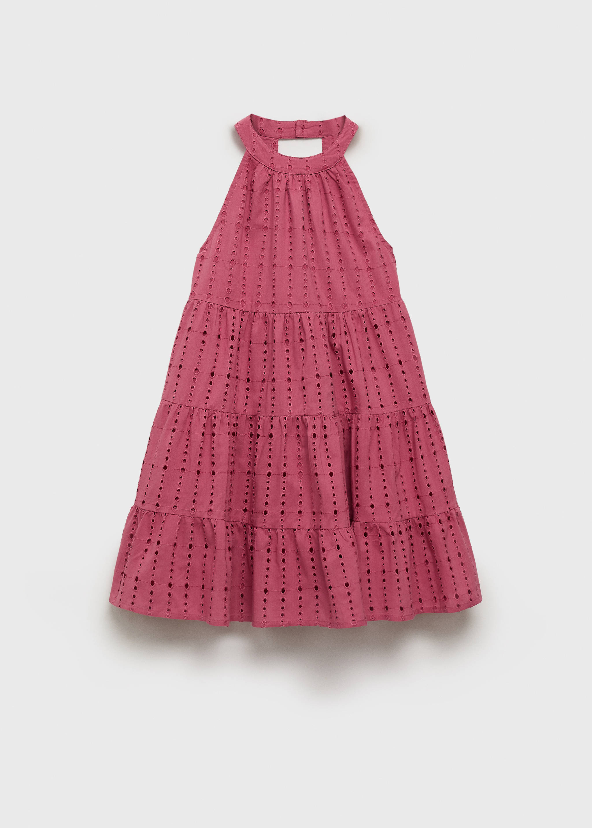 Robe brodée à volants - Article sans modèle
