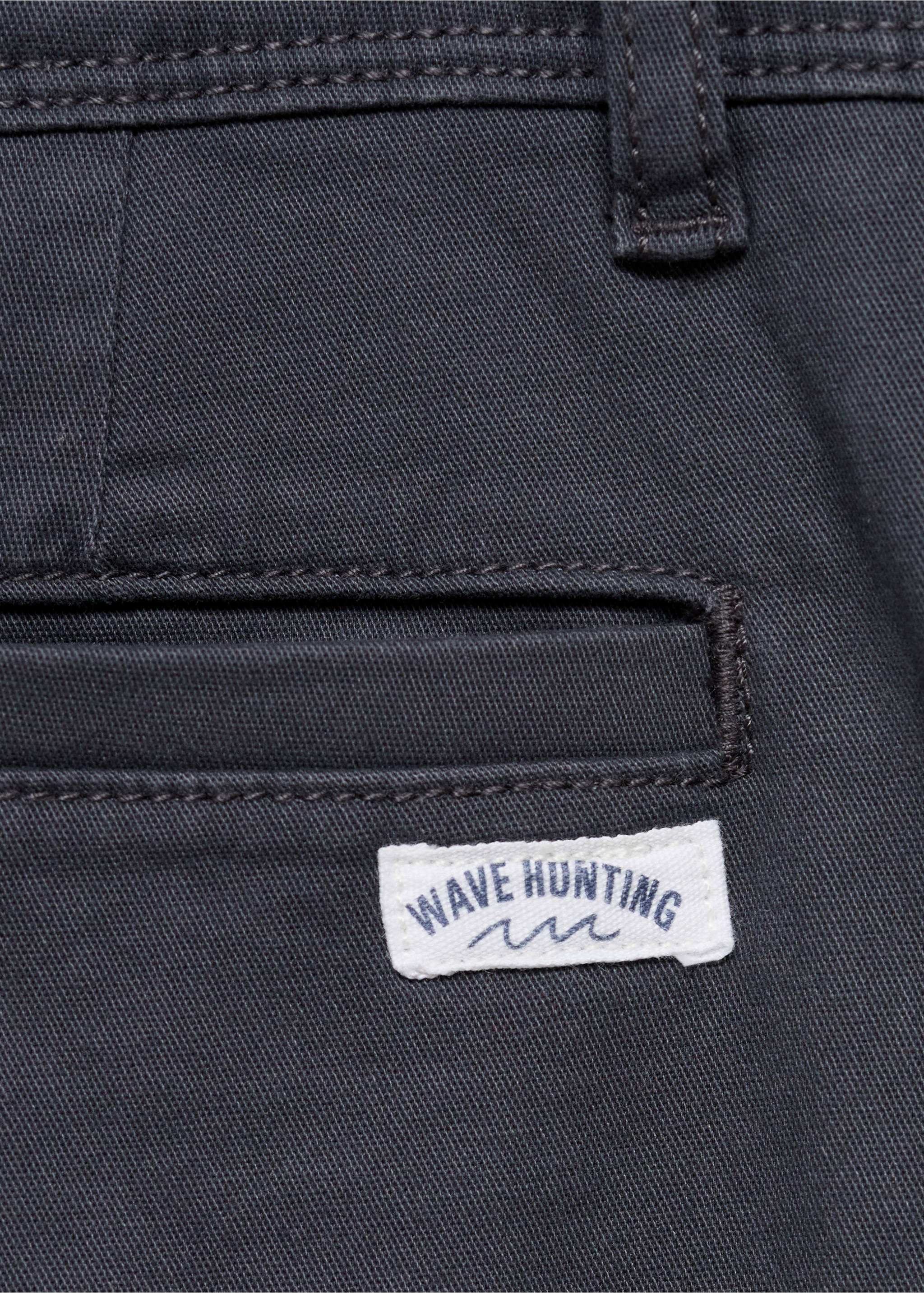 Cargo Bermuda shorts - Details of the article 0, Indigo Blue. Ref: 87075945-00.