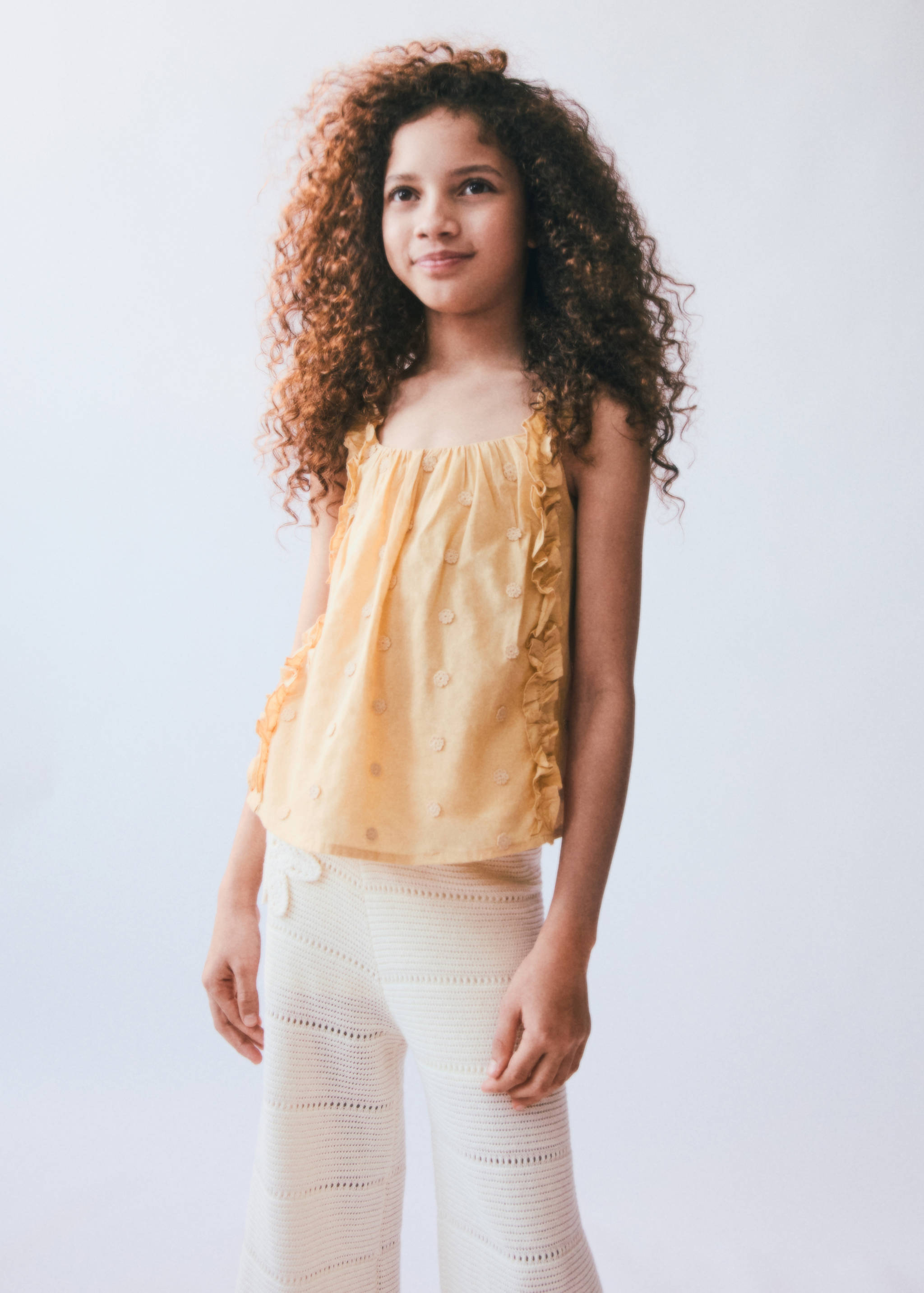 Blouse brodée froncée - Détail de l'article 5