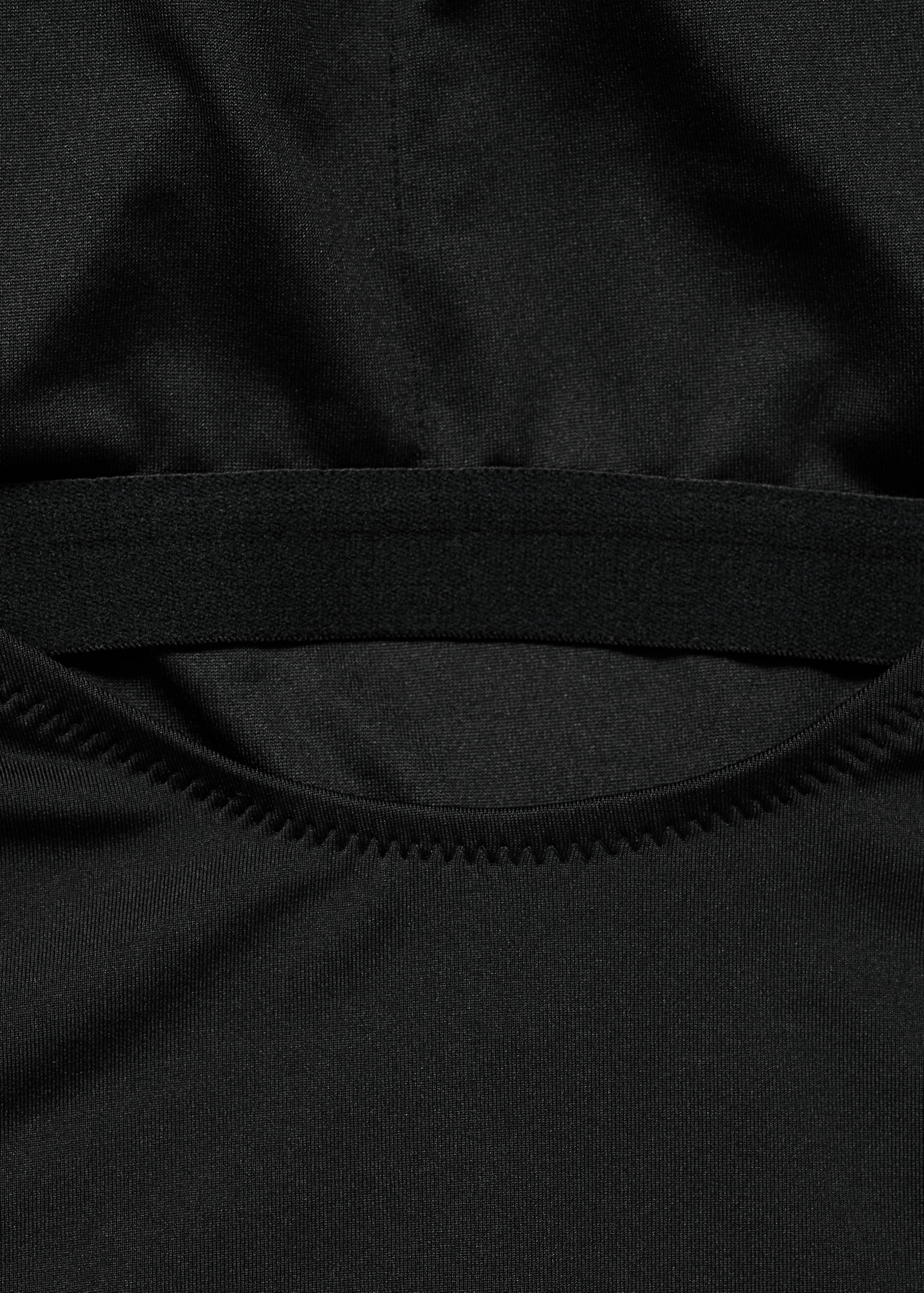 Bañador asimétrico detalle fruncido - Detalle del artículo 0