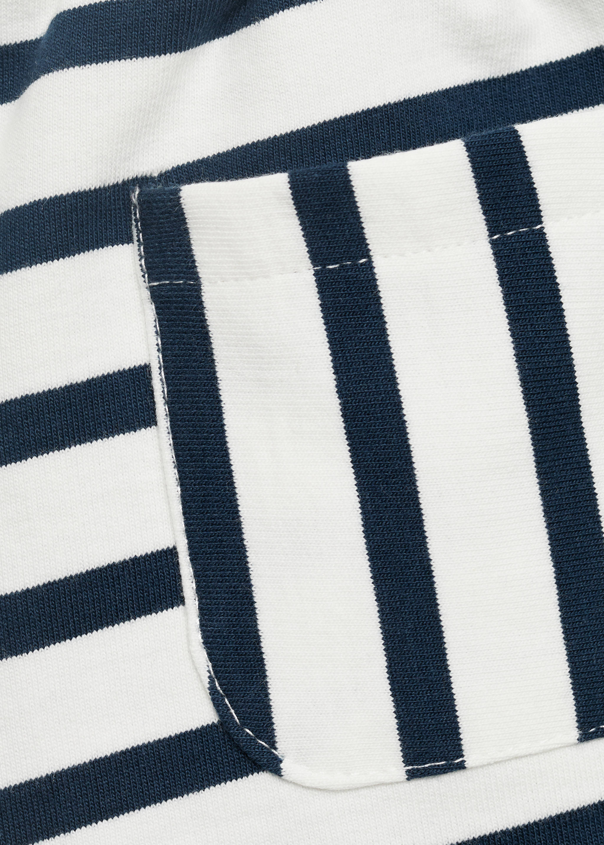 Stripe-print shorts - Details of the article 0