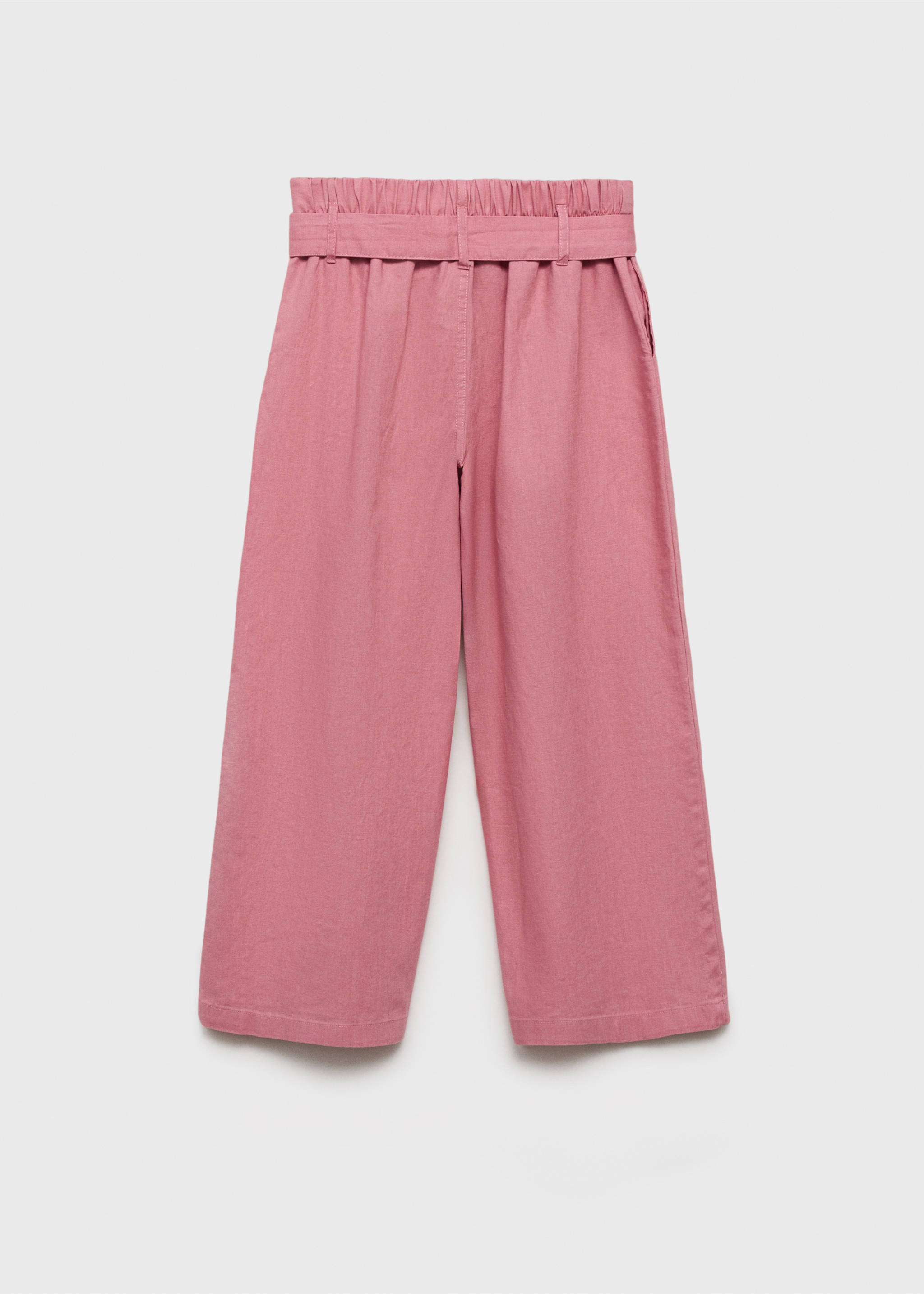 Belt line trousers - Reverse of the article, Pink. Ref: 87075964-00.