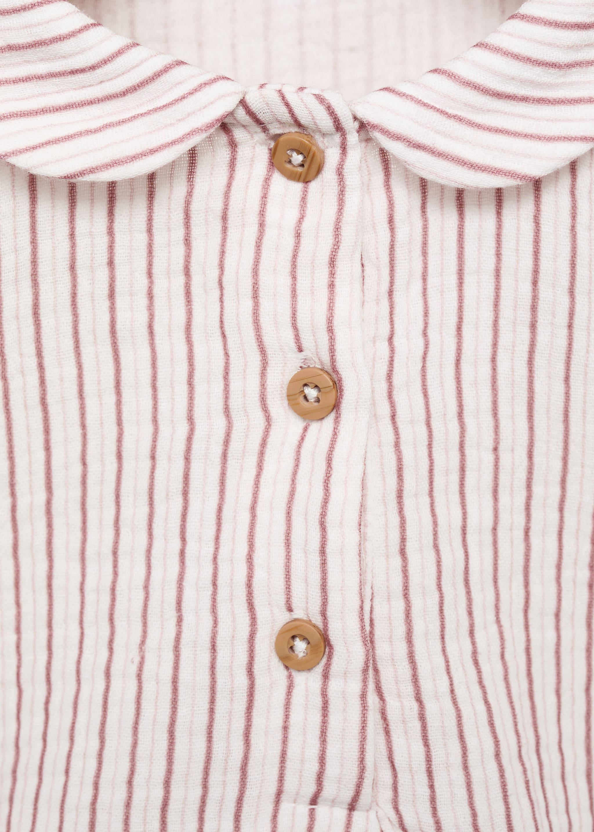 Striped cotton shirt - Details of the article 8